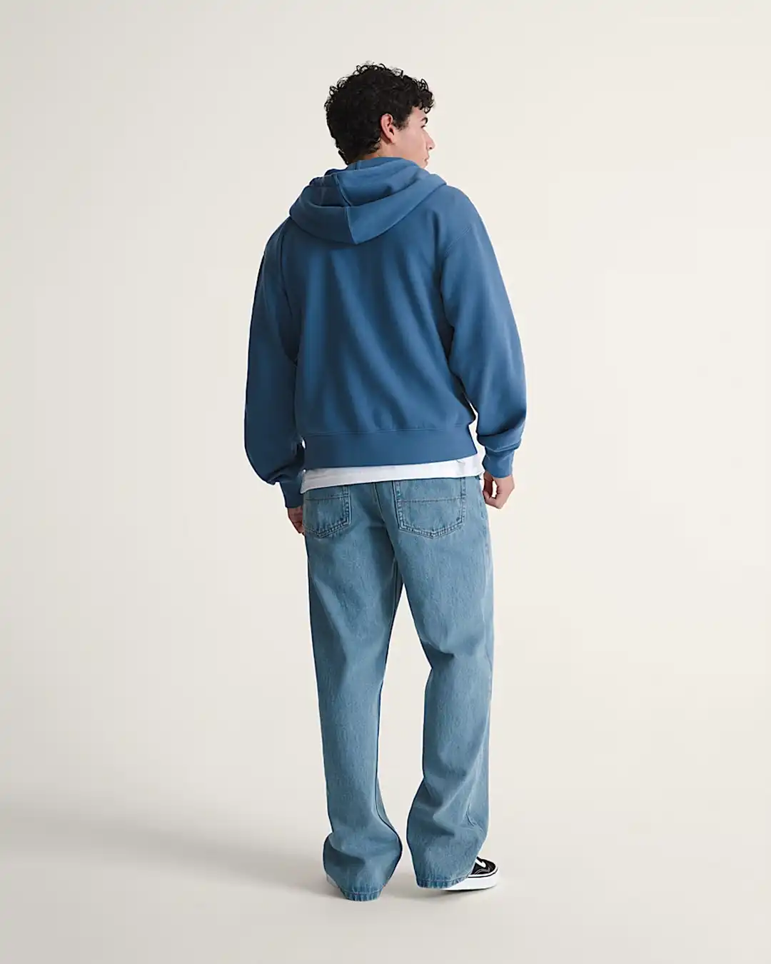 Check-5 Loose Jeans - Stonewash/Blue - Image 5