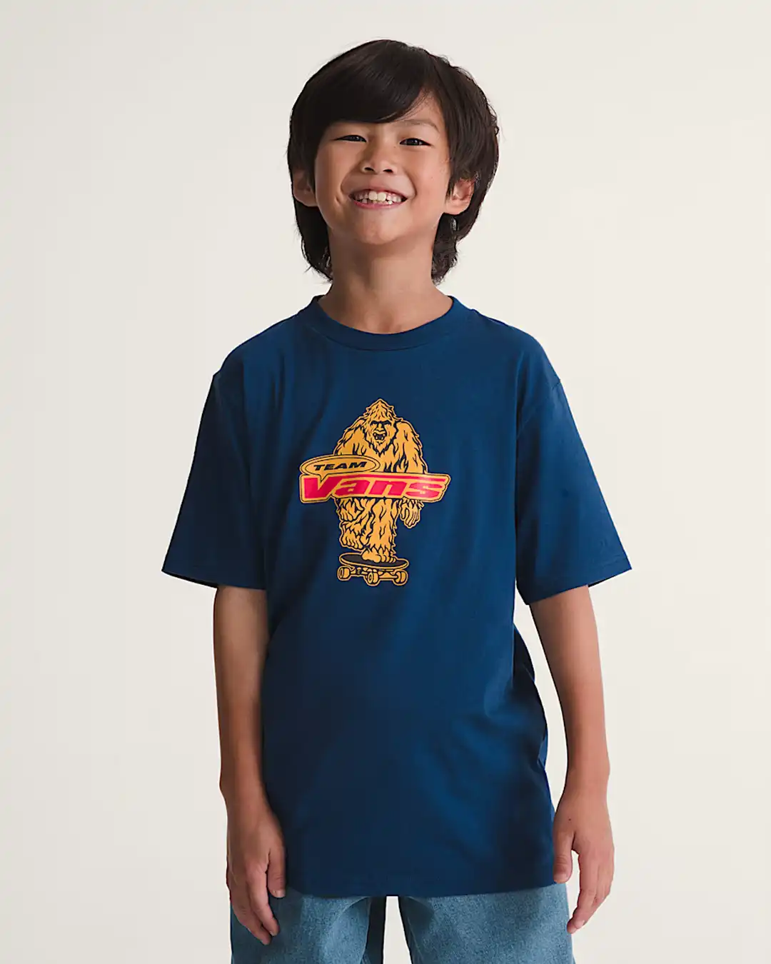 Kids Big Push T-Shirt - Deep Indigo - Image 3