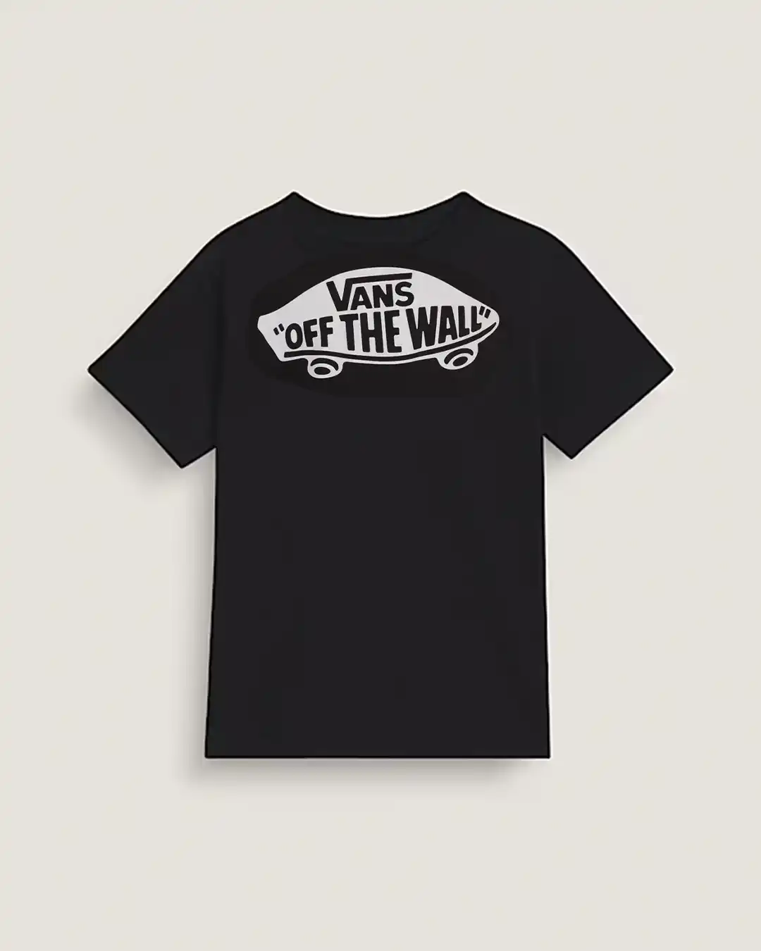 Little Kids Double Standard T-Shirt - Black - Image 2