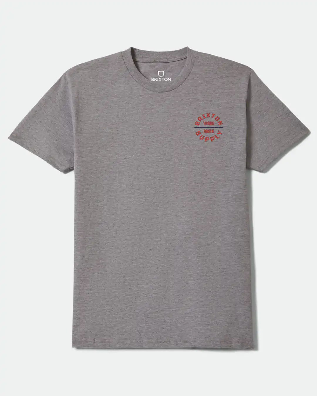 Oath V Standard T-Shirt - Heather Grey - Image 2