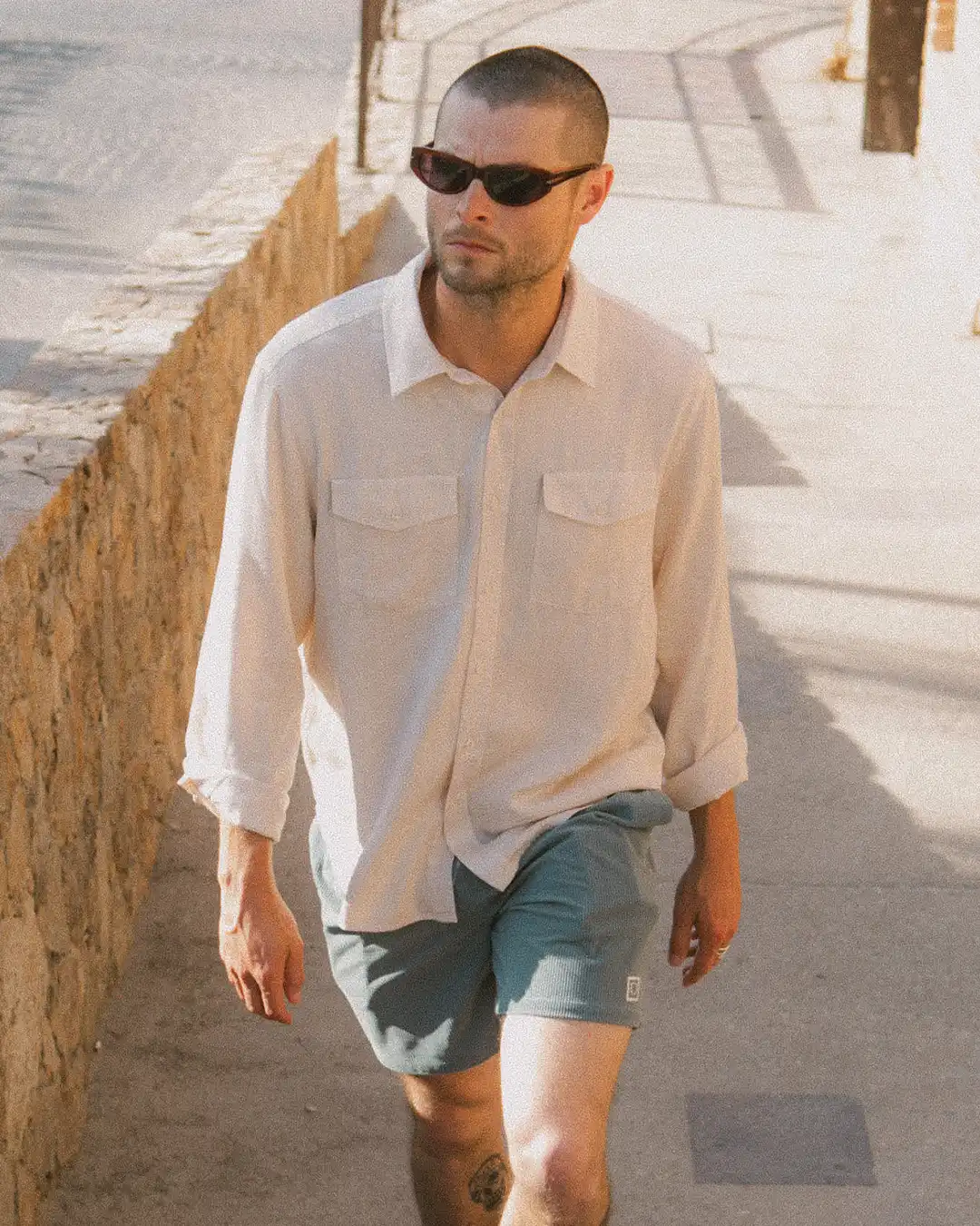 Everyday Corduroy Shorts - Trooper - Image 3