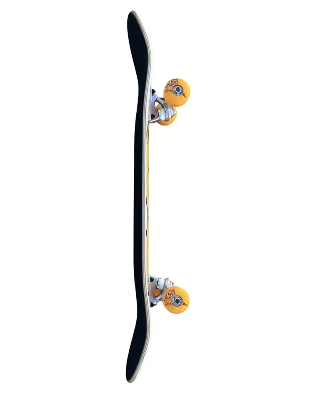 Big Cat Complete Skateboard - White 8.0 - Image 2