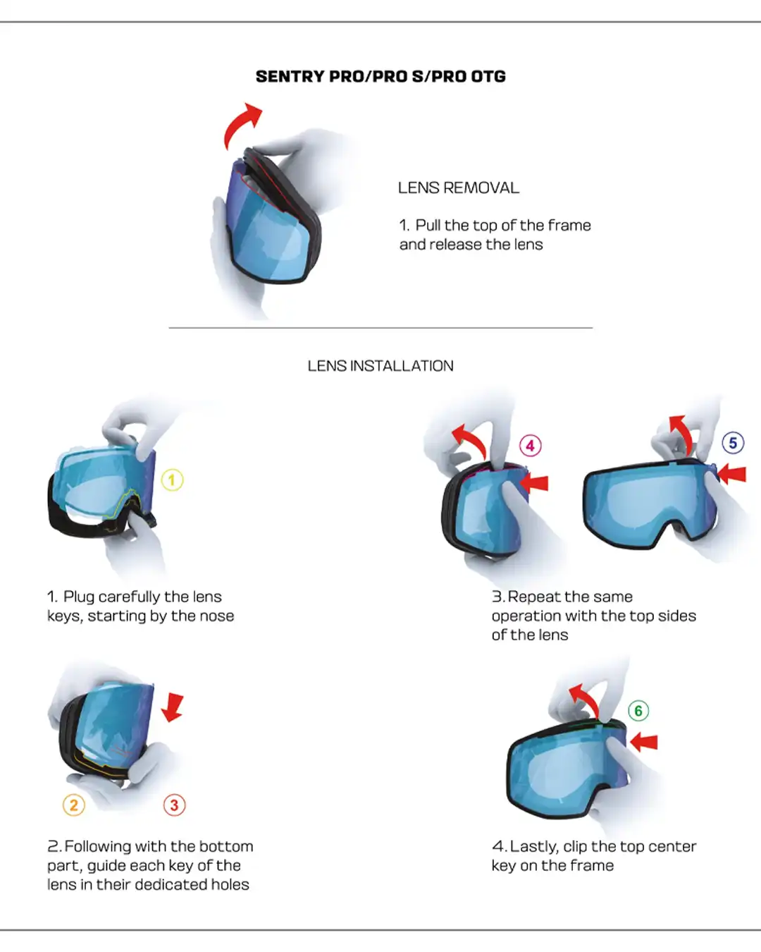 Sentry Pro Sigma Goggles - Ultra violet - Image 7
