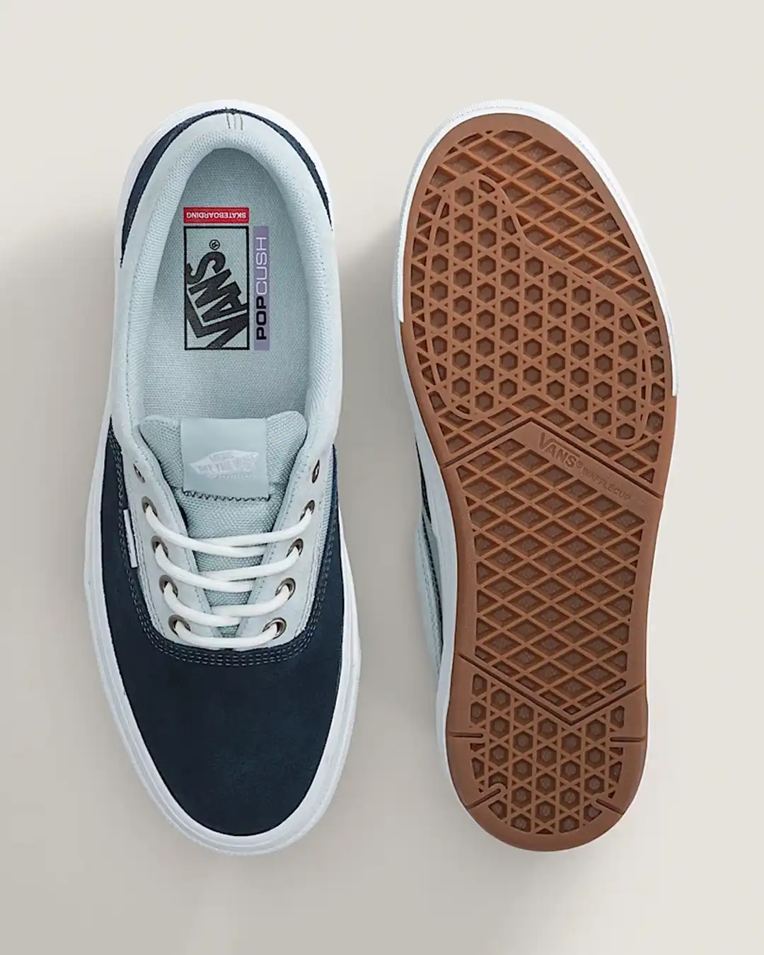 Skate Era Wafflecup Shoes - Navy/Blue Bell - Image 3
