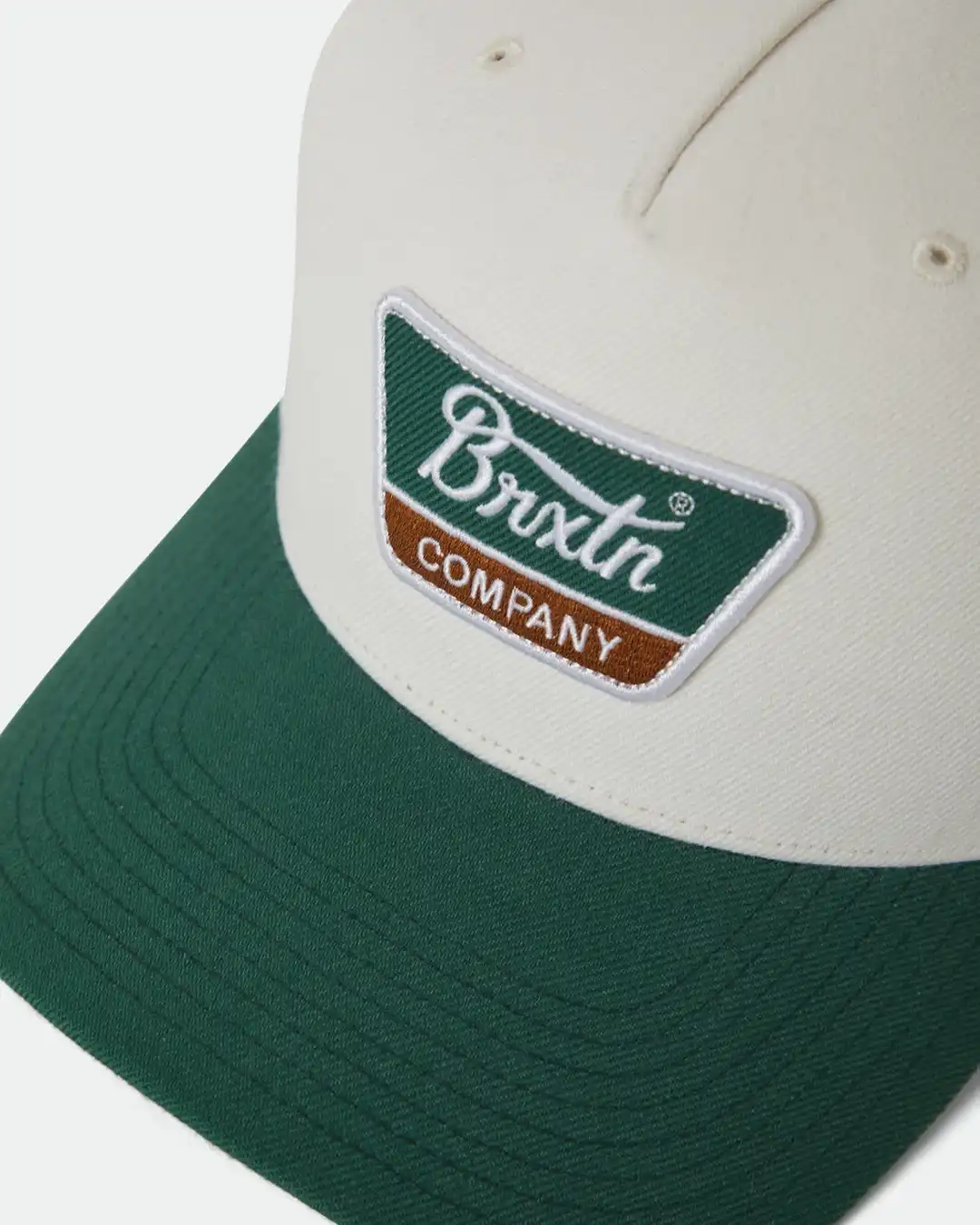 Linwood C Netplus Mp Snap Hat - Off White/Green - Image 3