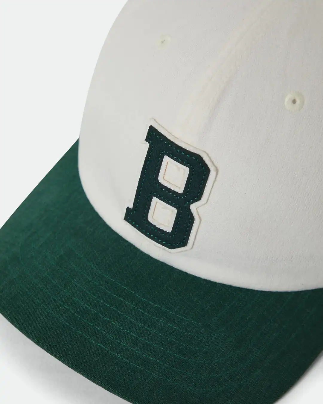 Big B Mp Adj Snapback Hat - Off White/Green - Image 3