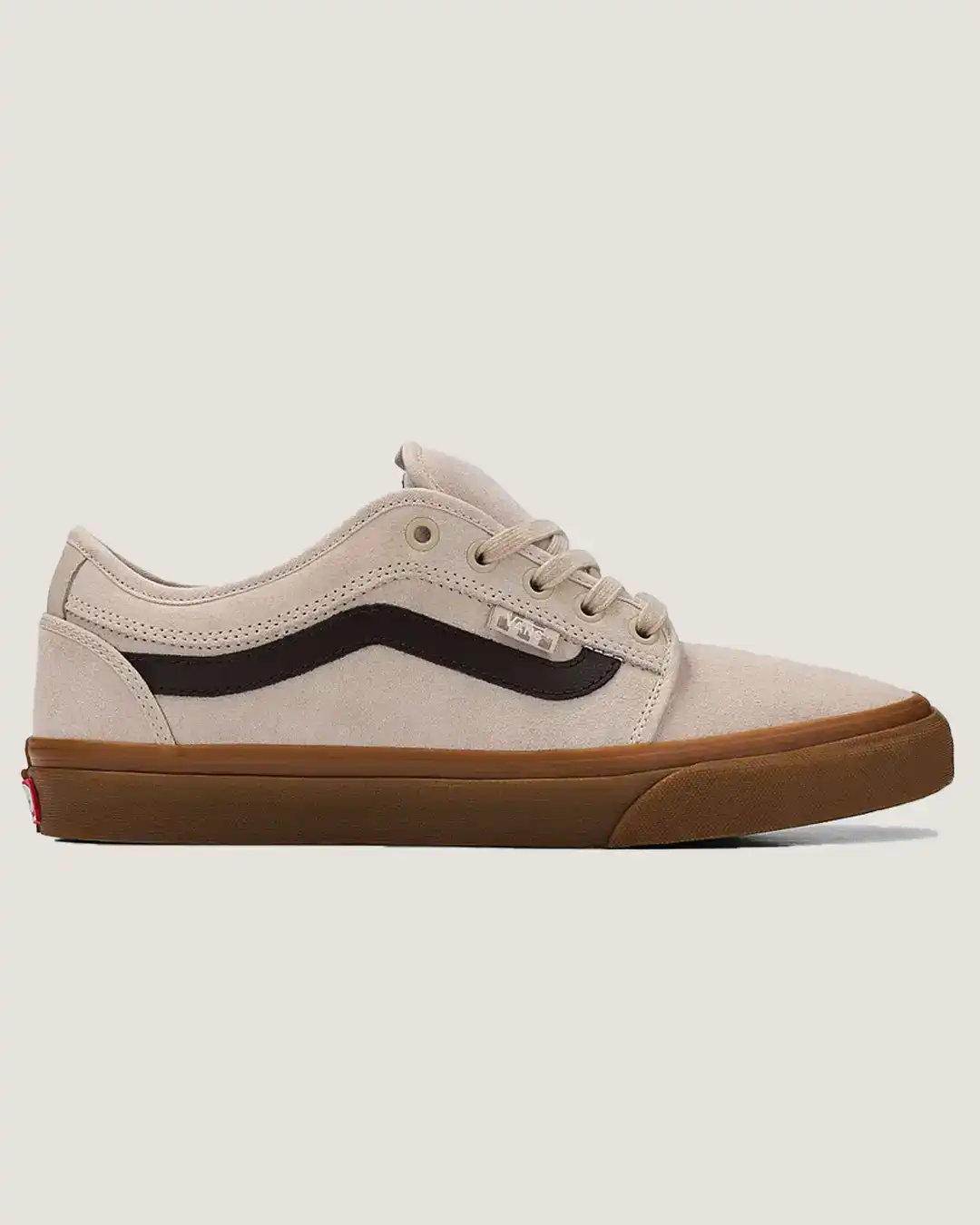 Skate Chukka Low Sidestripe Shoes - Taupe Mist - Image 2