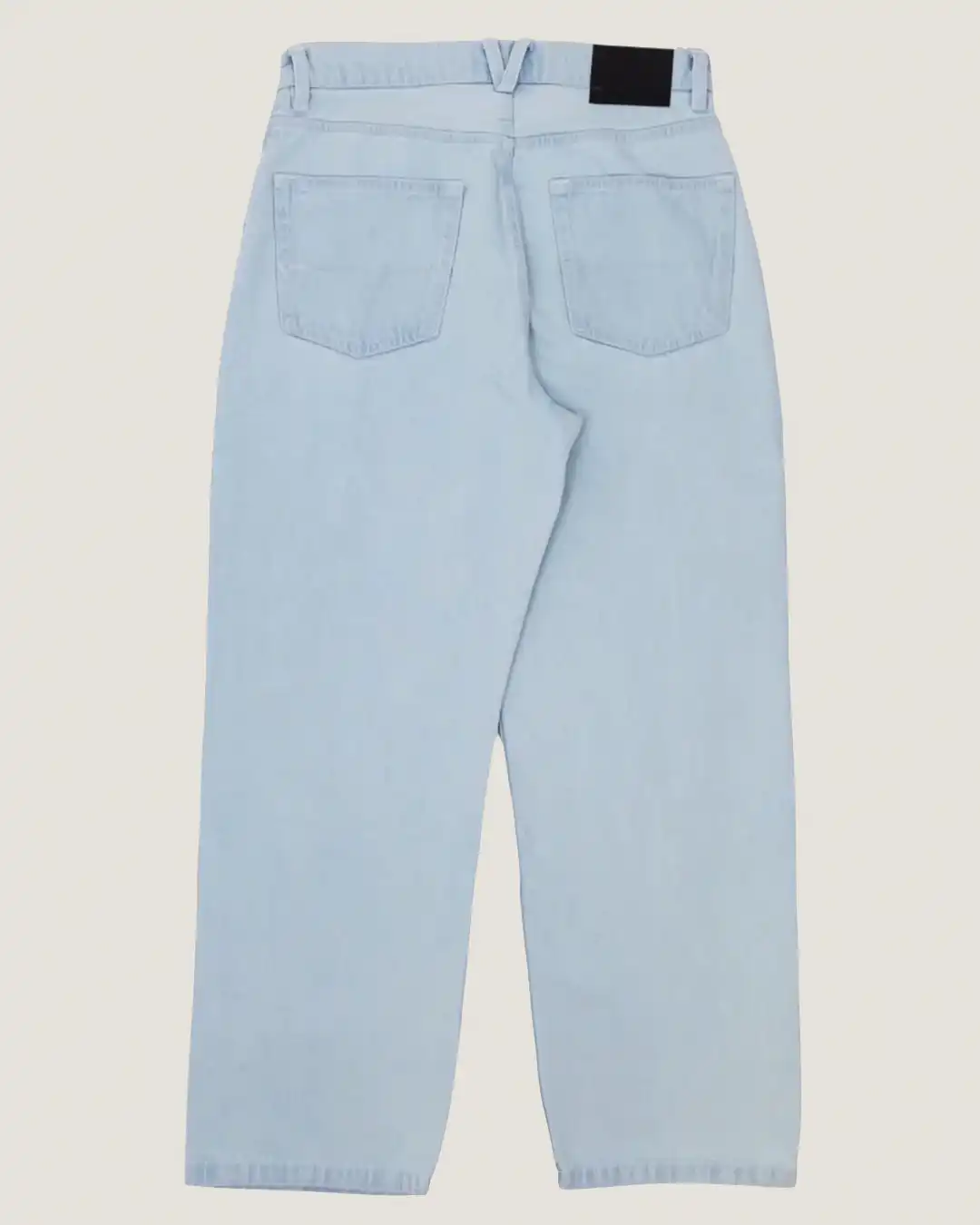Check-5 Loose Denim Jeans - Blue Ice - Image 2