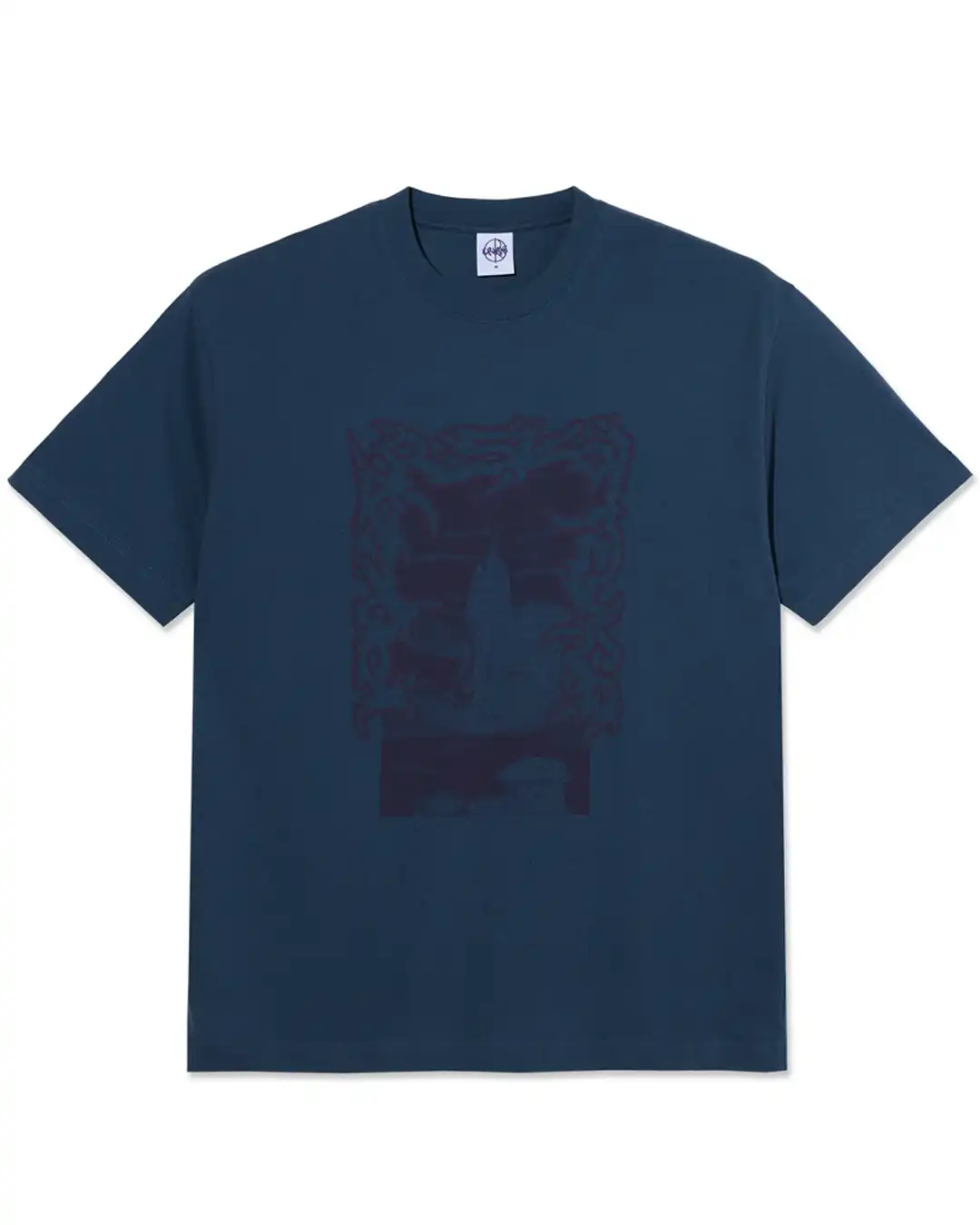 Passing Resemblance T-Shirt - Grey Blue