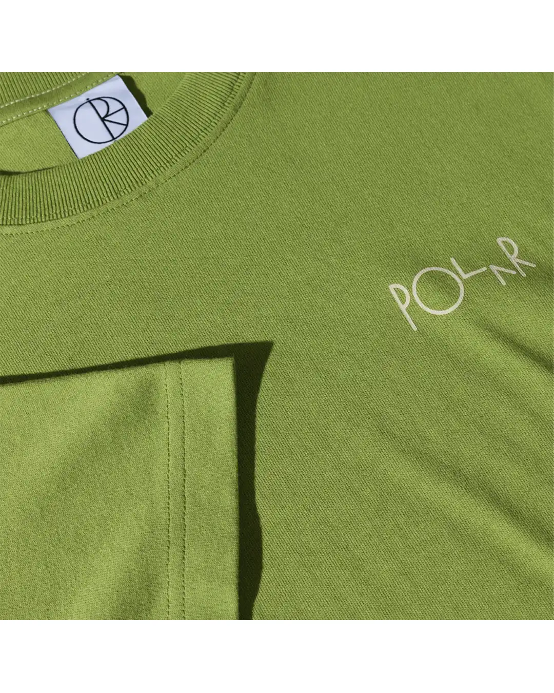 Contrast - Stroke Logo T-Shirt - Peridot - Image 3