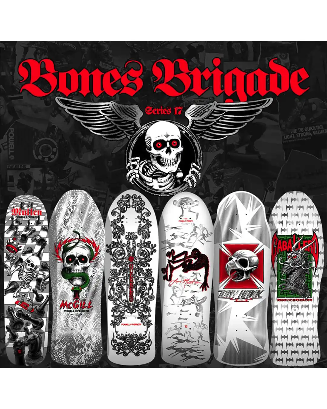 Bones Brigade 17 Tony Hawk - Silver 10.38" - Image 3