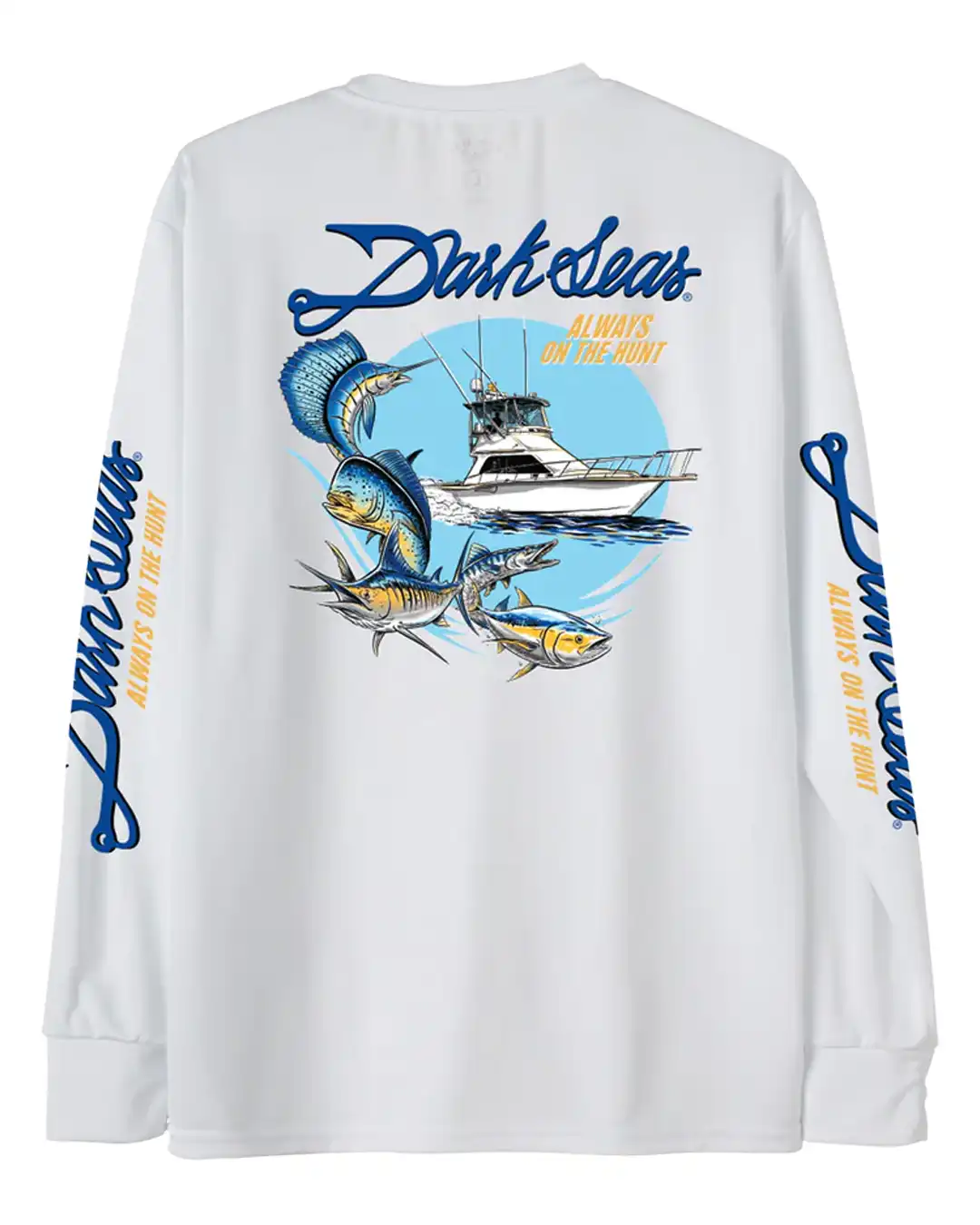 Reel Legends Uv Long Sleeve T-Shirt - White