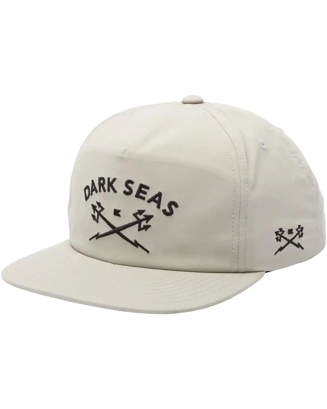 Tridents Nylon Snapback Hat - Moss