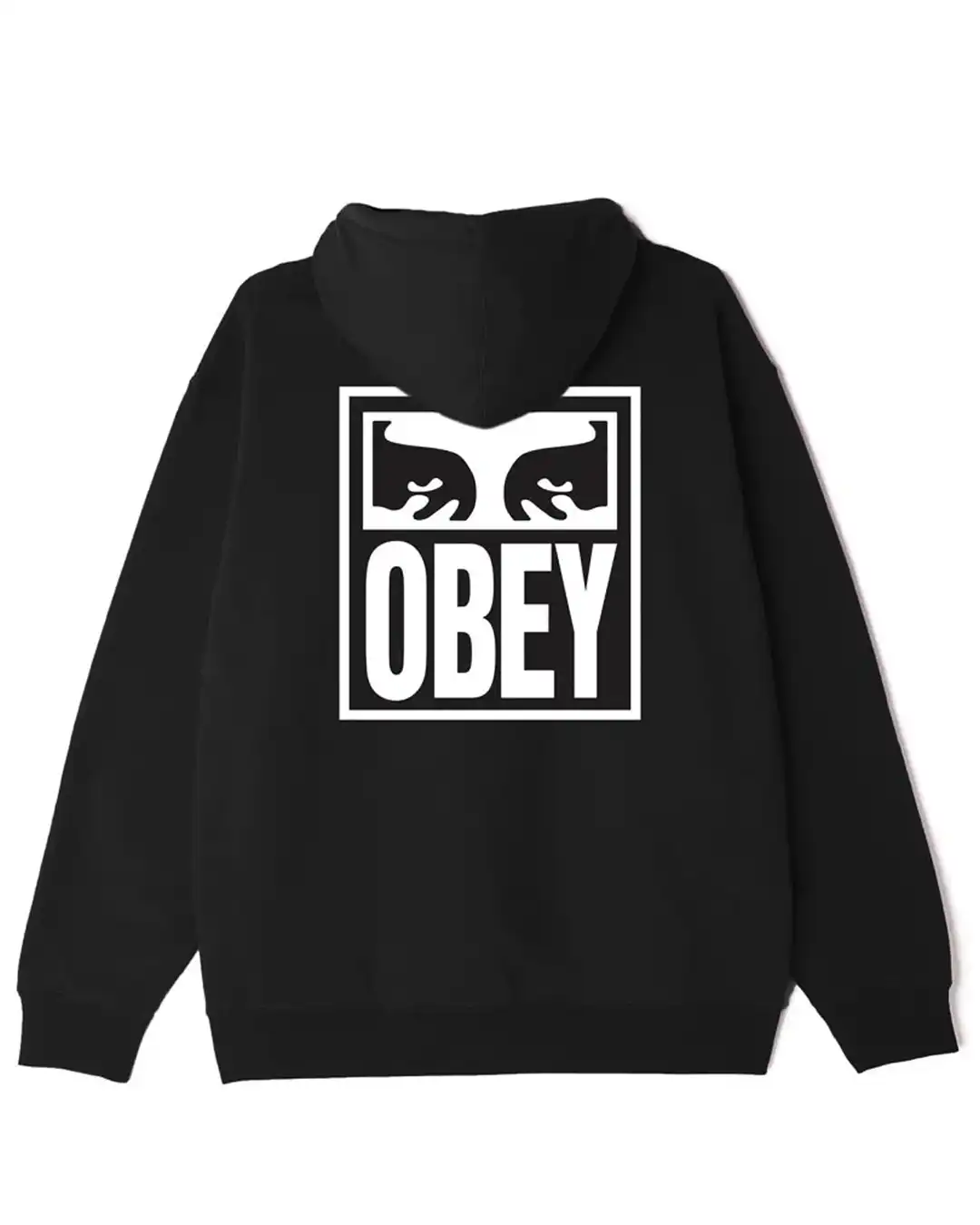 Eyes Icon 2 French Terry Hoodie - Black