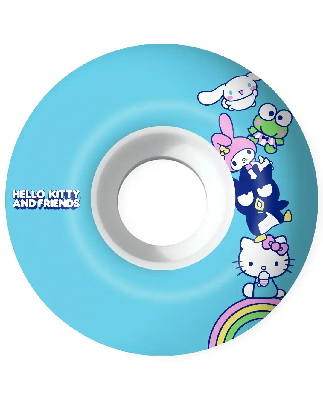 Hello Kitty Rainbow Skateboard Wheels