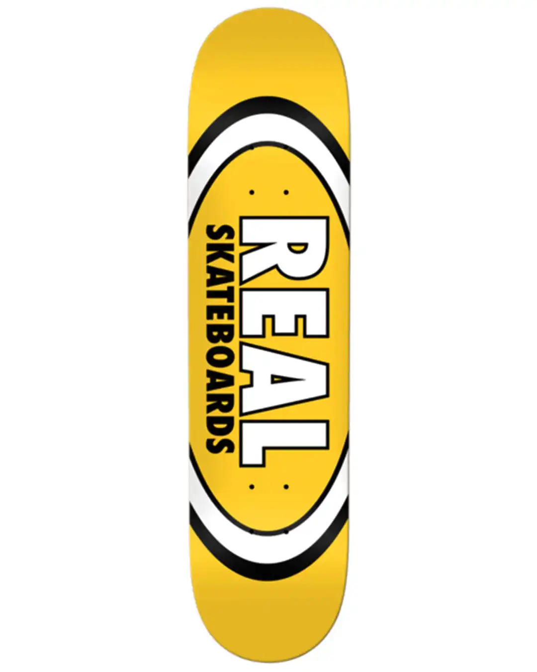 Team Classic Oval Skateboard Deck - Yellow