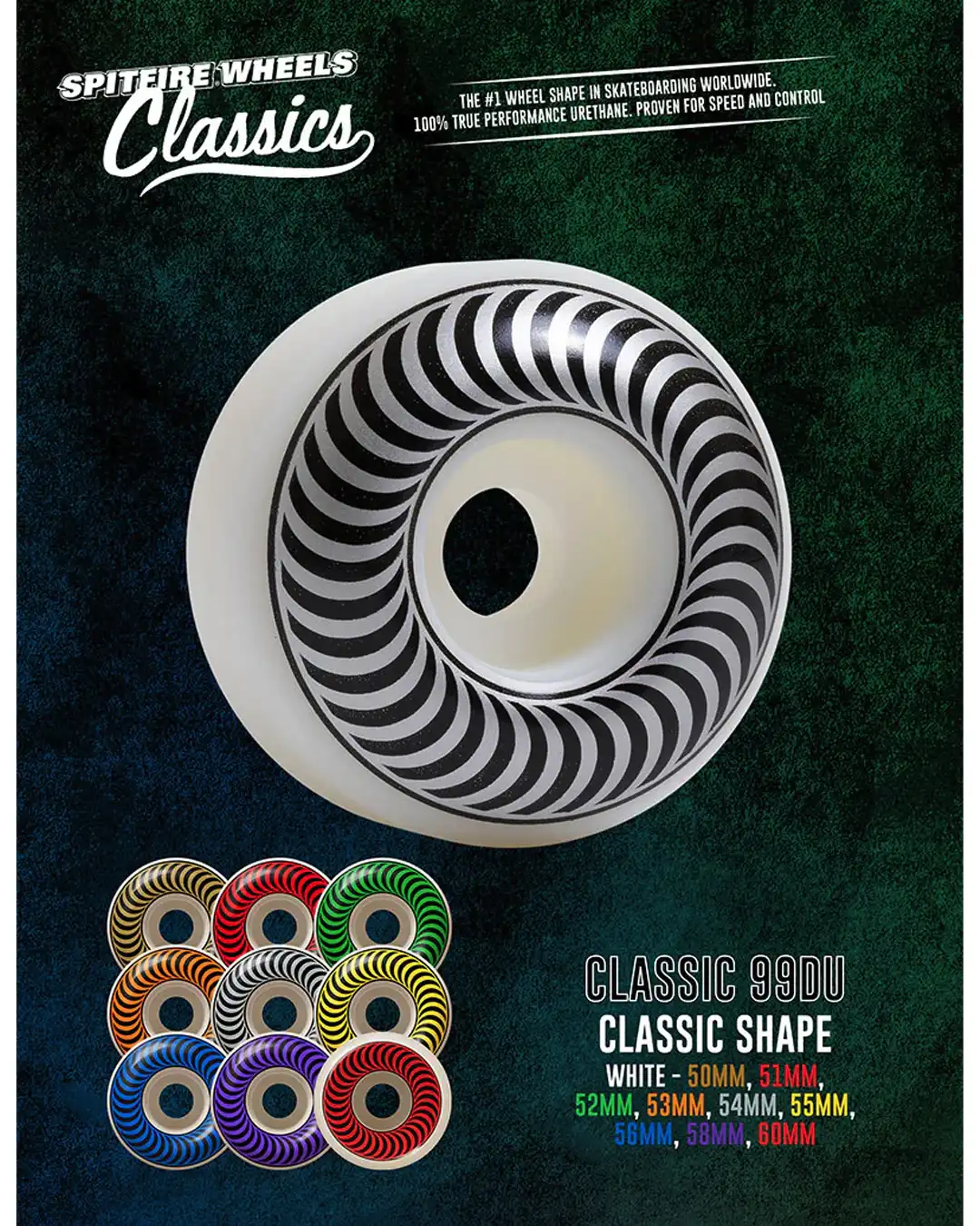 99D Classic Skateboard Wheels - Image 6