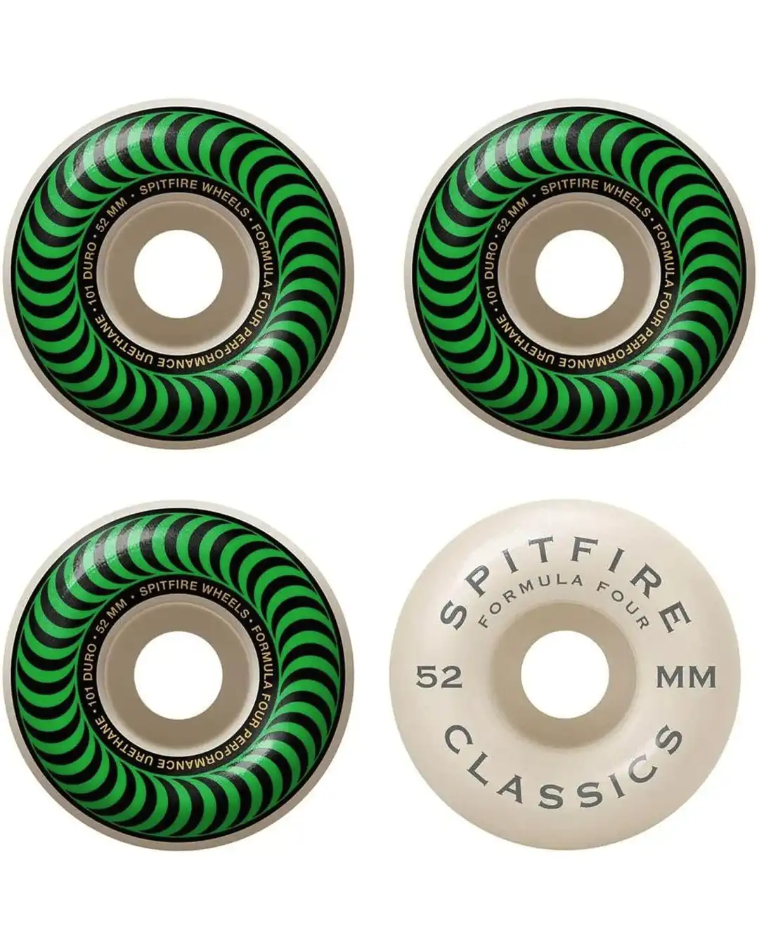 F4 101D Classic Skateboard Wheels - Image 3