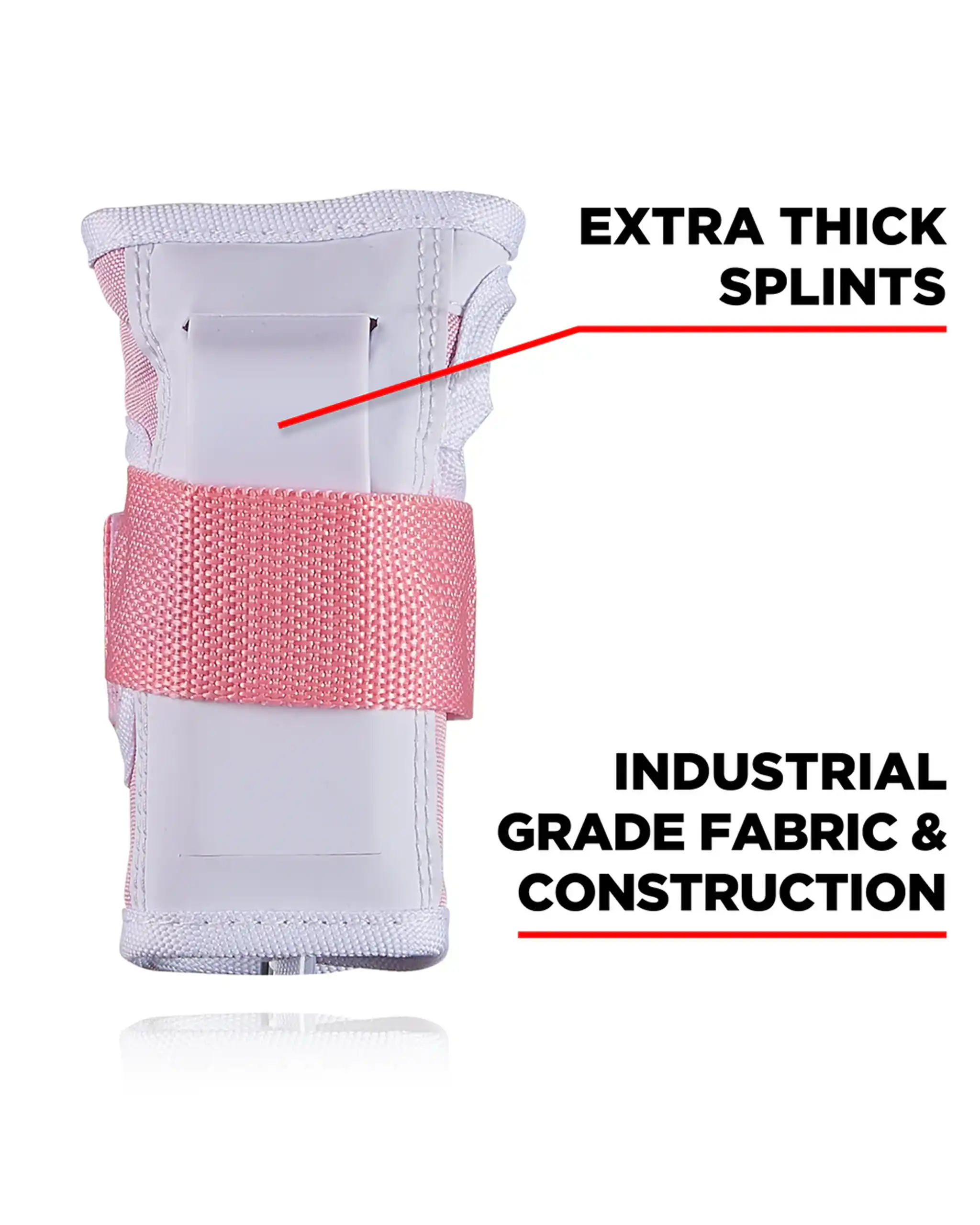 Six Pack Junior Pad Set Protective Gear - Pink - Image 4