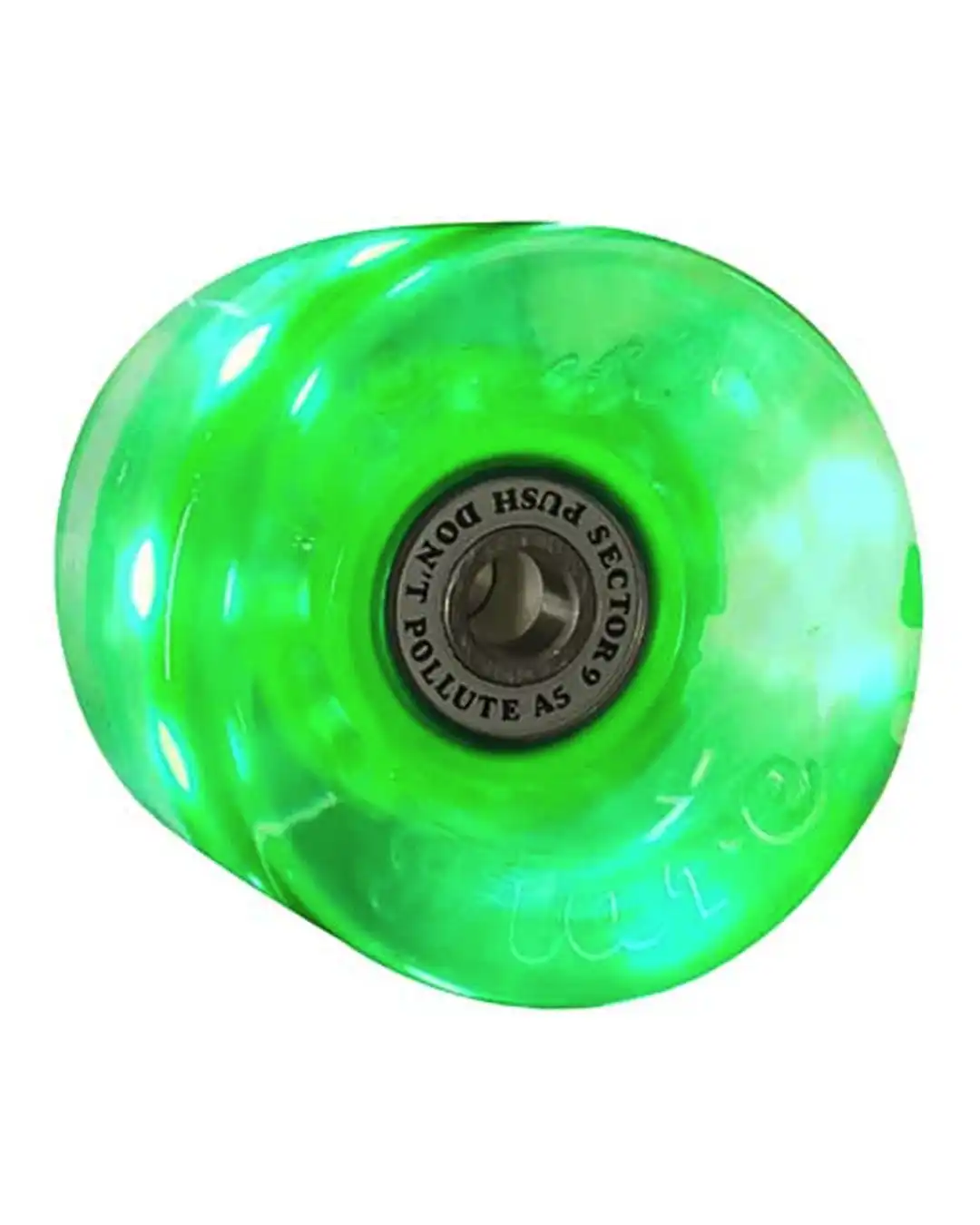 Sunset Glow 58Mm Skateboard Wheels - Green