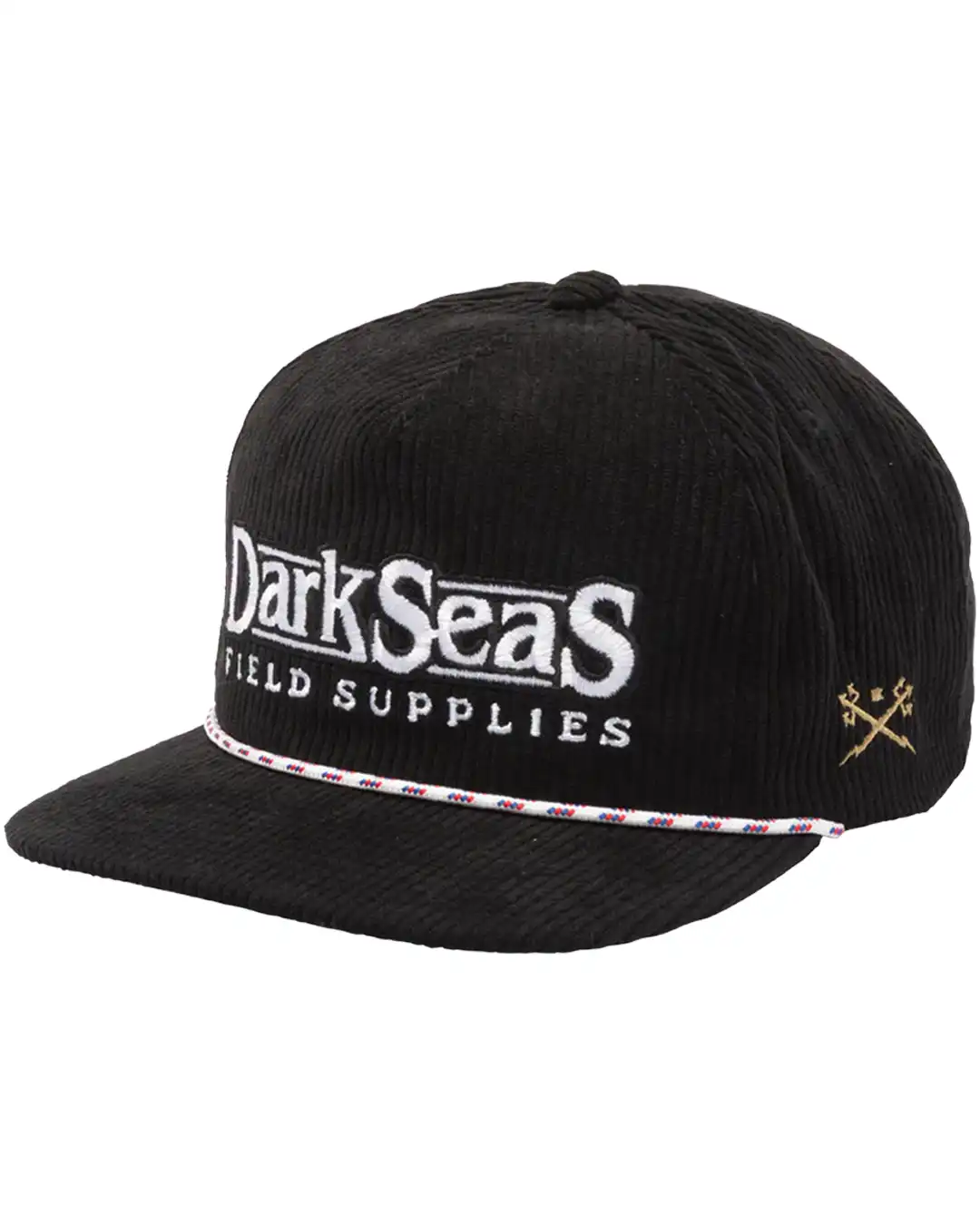 Supplier Cord Snapback Hat - Black