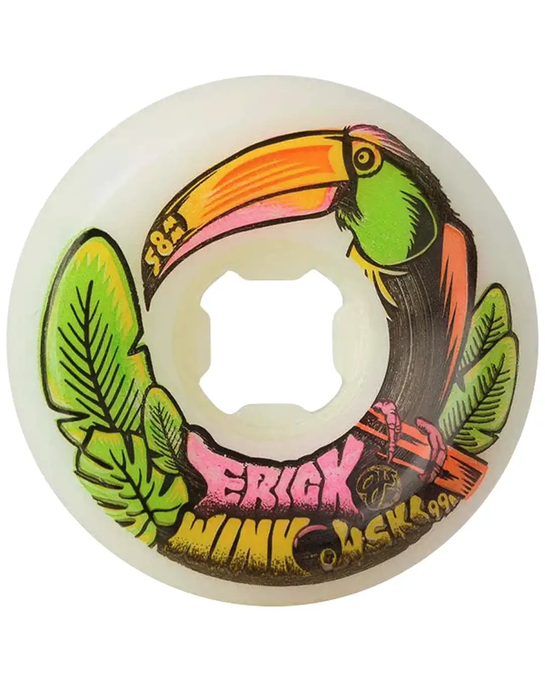 Winkowski Tropics Mini Combo Skateboard Wheels 99A 58mm