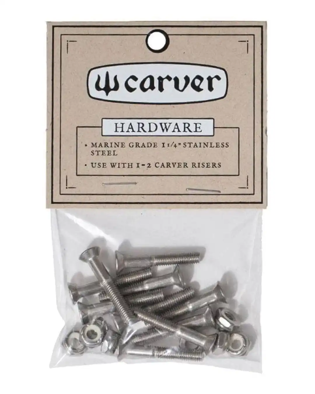 Hardware 1.25" - Silver
