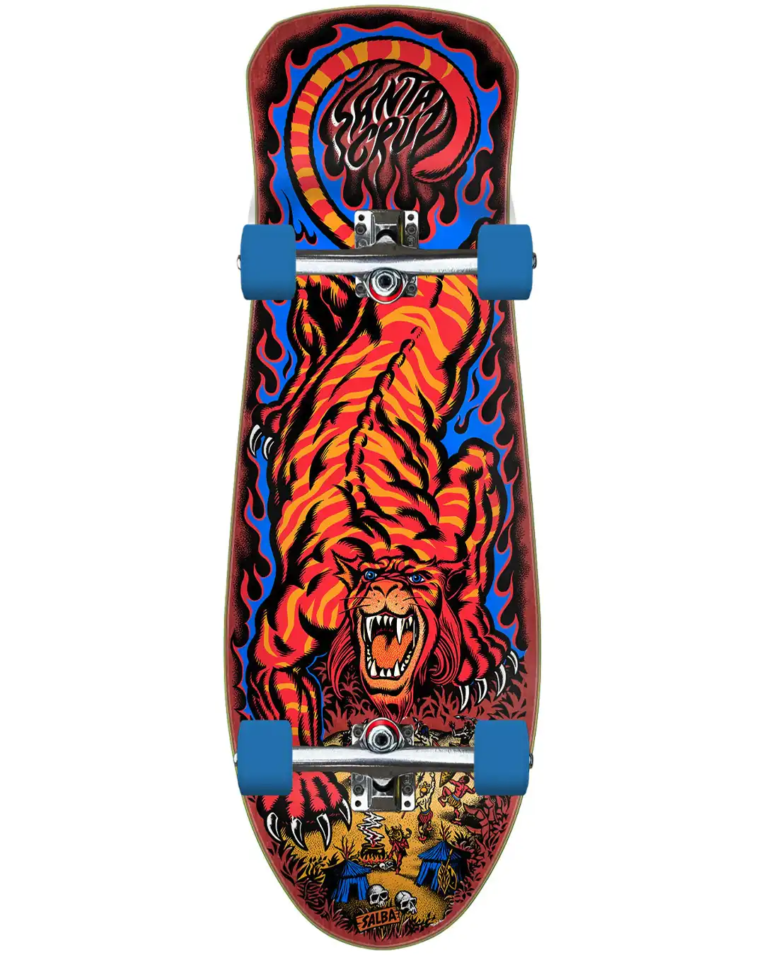 Salba Tiger Reissue Complete Cruiser Skateboard