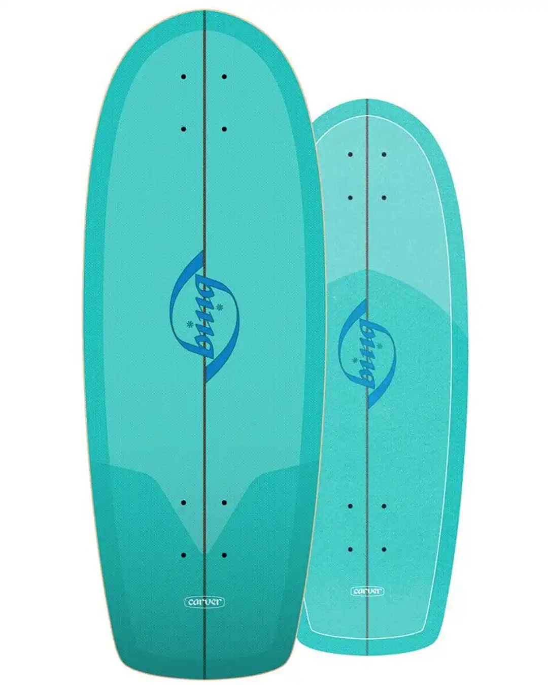 Bing Puck Cruiser Surfskate Deck - Image 2