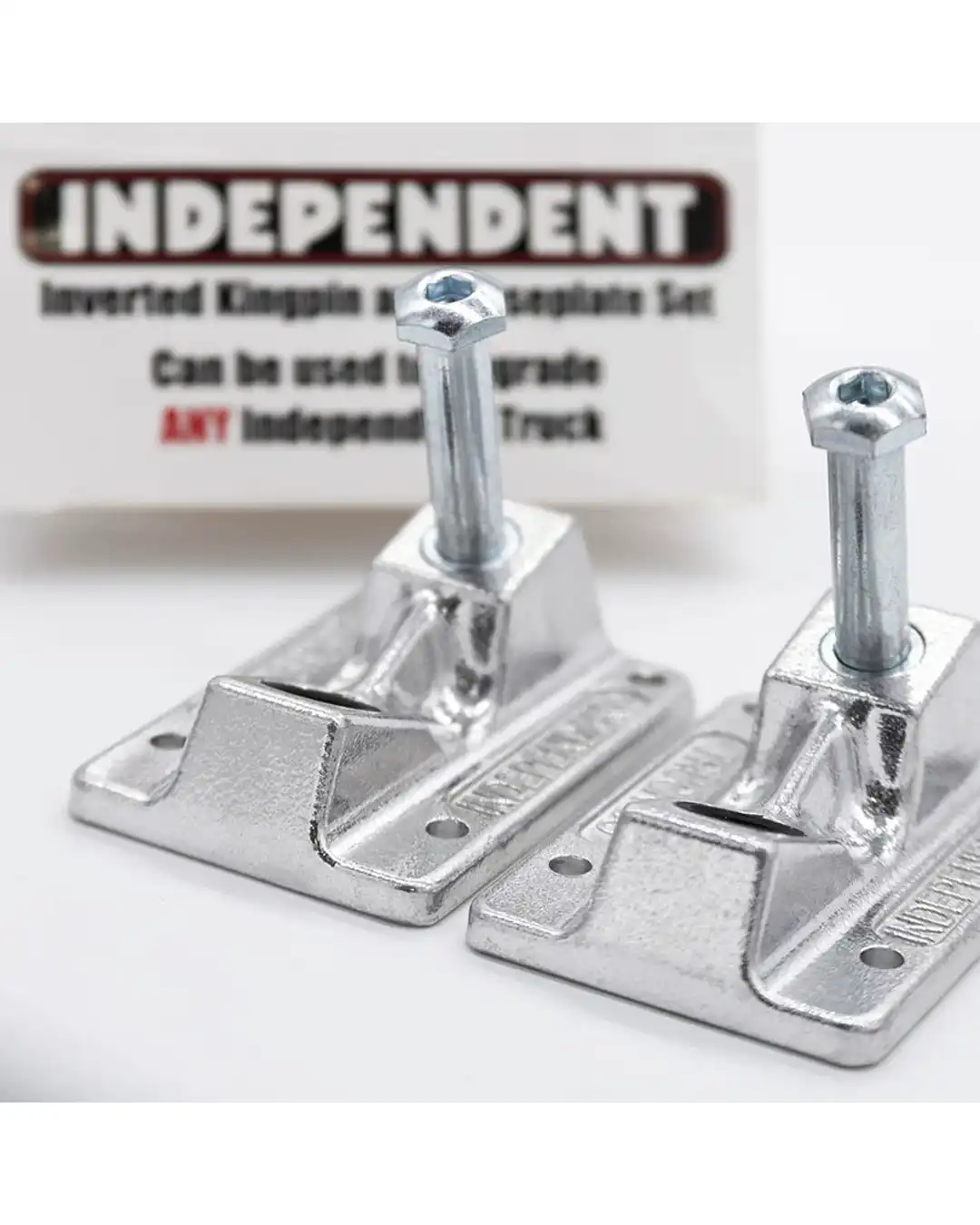 Inverted Kingpin and Baseplate Set - Silver - Image 3