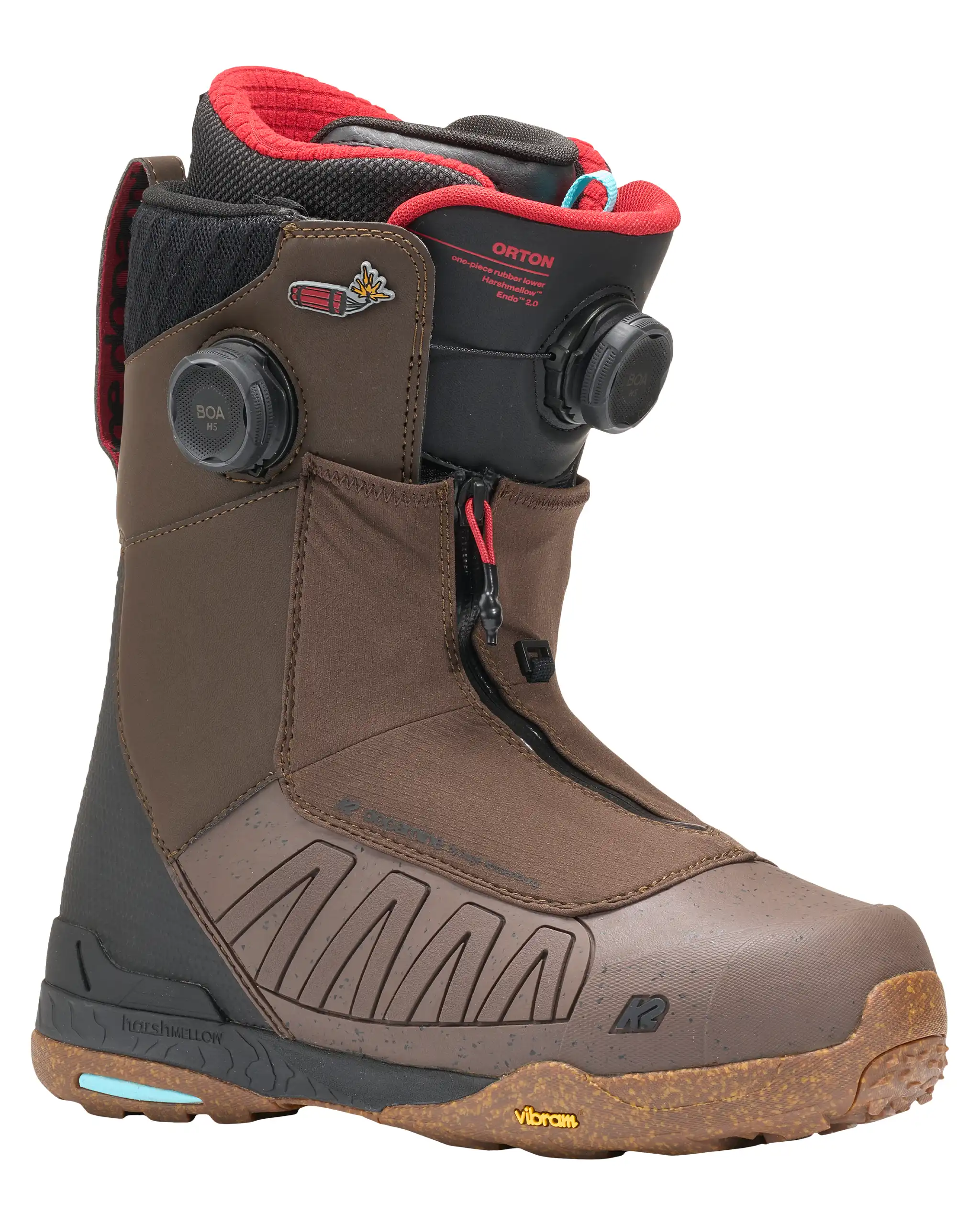 Orton Snowboard Boots - Honey Brown 2027 - Image 5