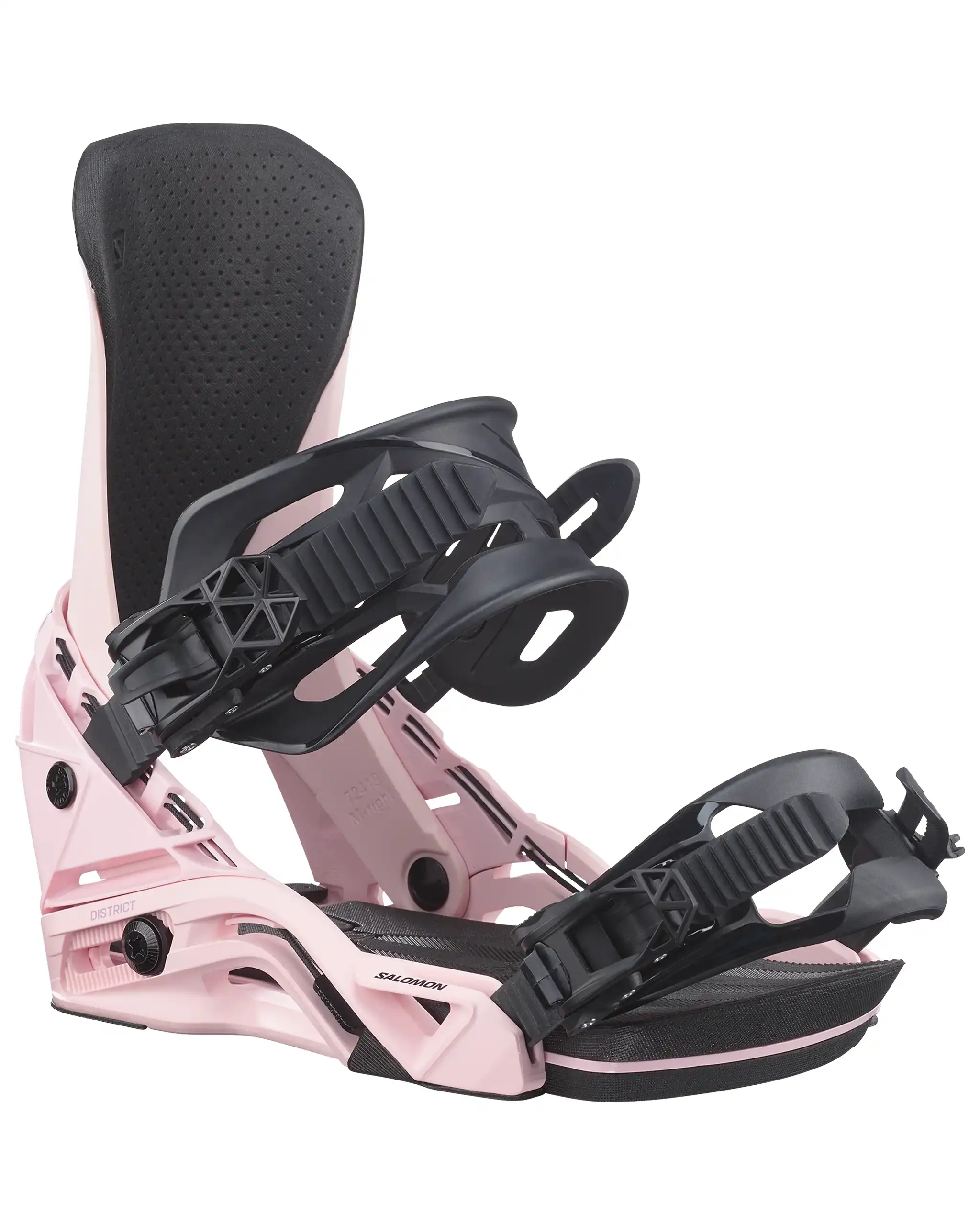 District Snowboard Bindings - Icy Pink 2027 - Image 2