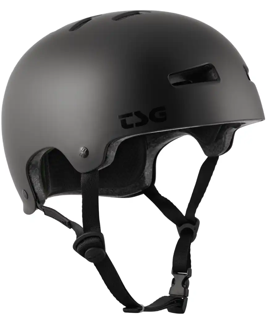 Evolution Solid Color Helmet - Satin Black