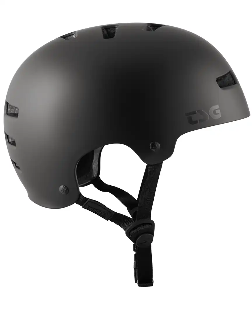 Evolution Solid Color Helmet - Satin Black - Image 2