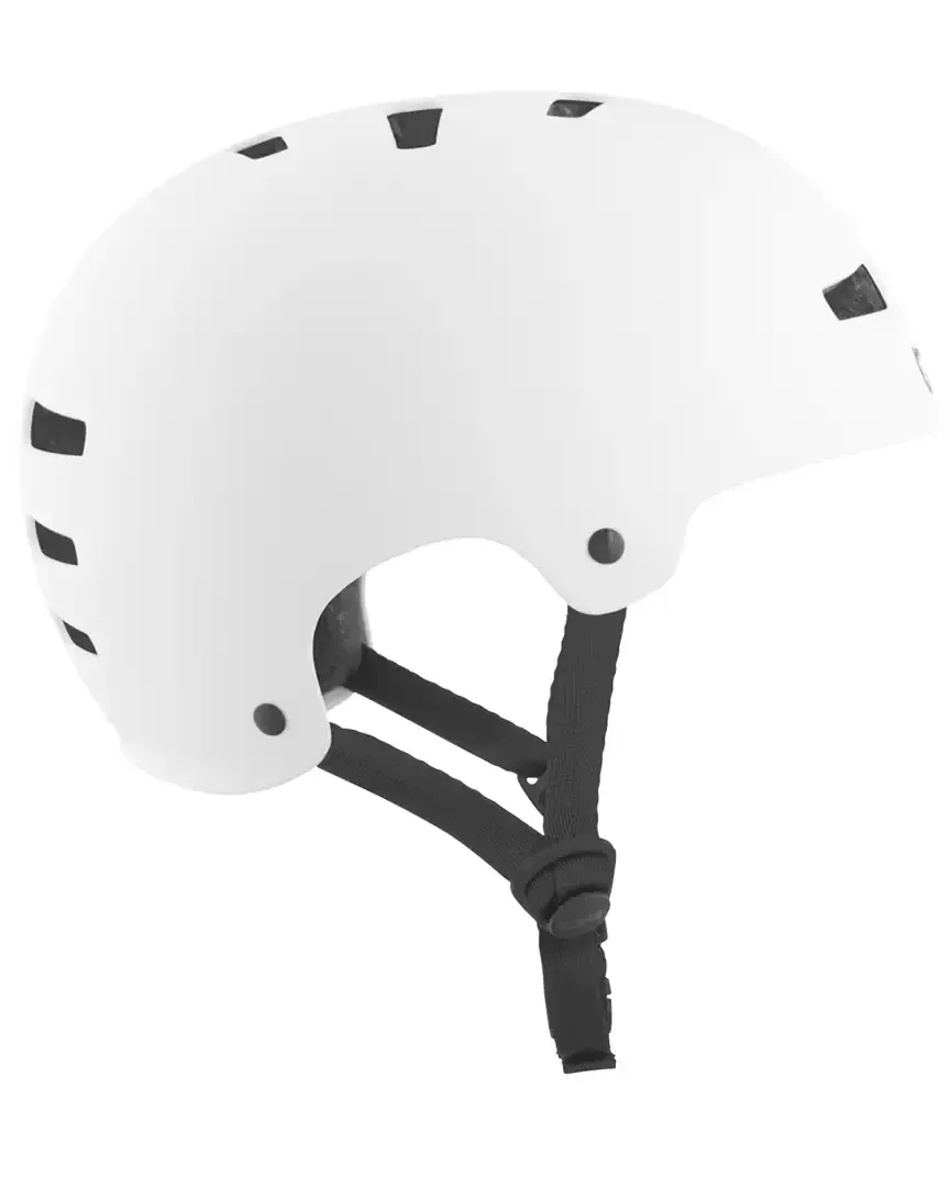 Evolution Solid Color Helmet - Satin White - Image 2