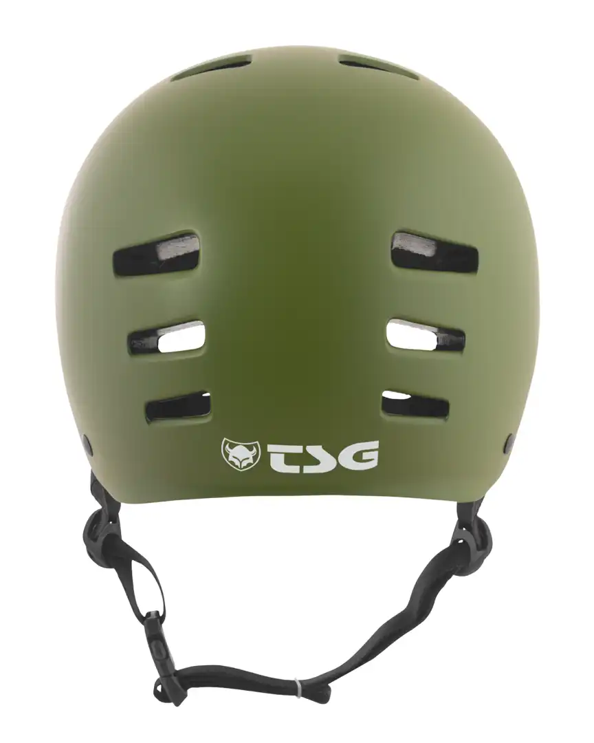 Evolution Youth Solid Color Helmet - Satin Olive - Image 4