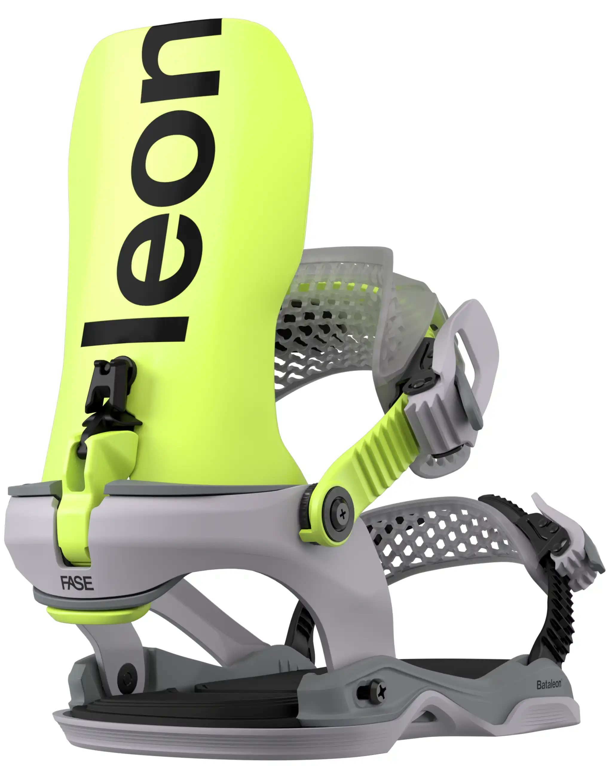 Mens Blaster Aw Fase Snowboard Bindings - Neon Yellow 2027