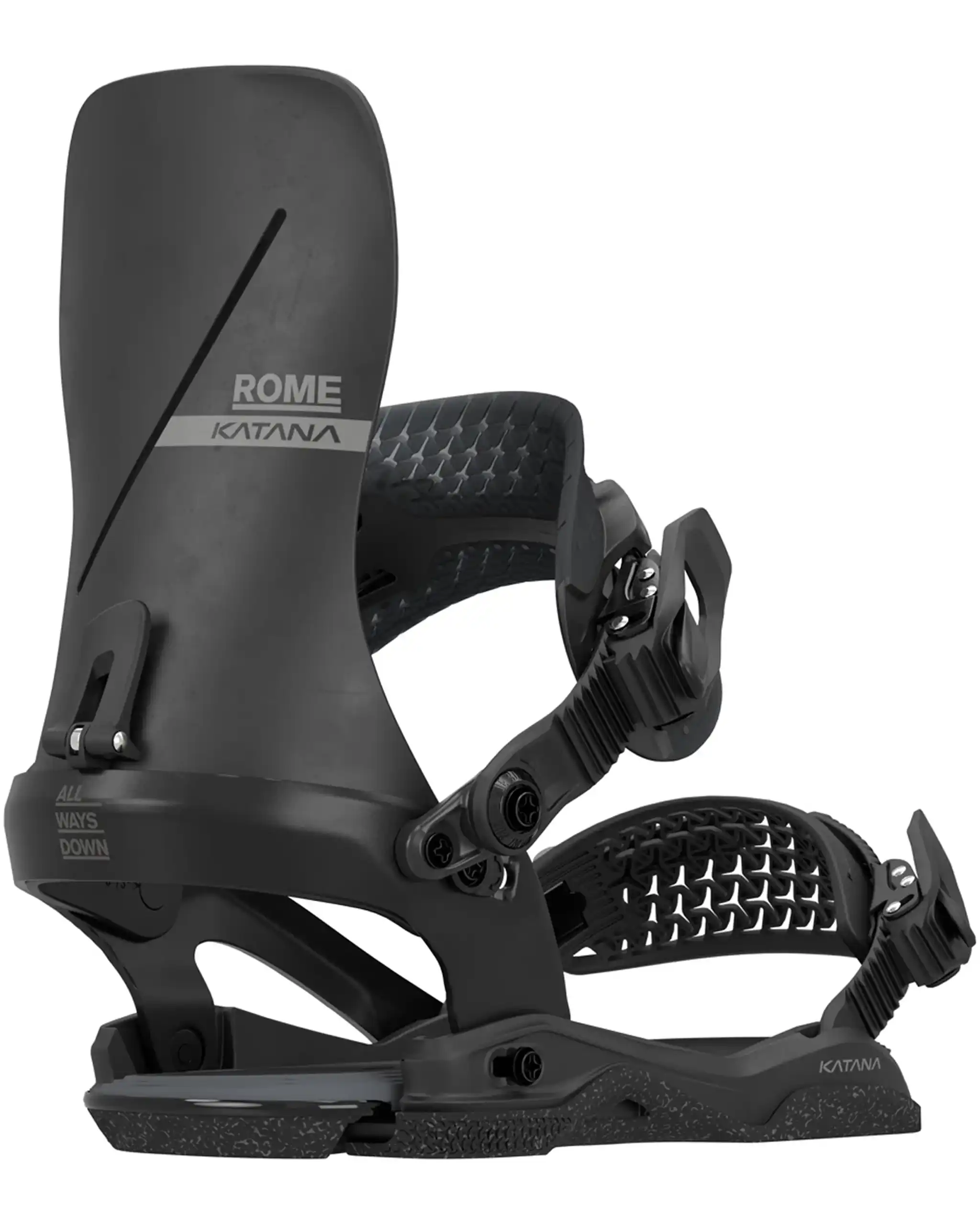 Katana Aw Snowboard Bindings - Black 2027