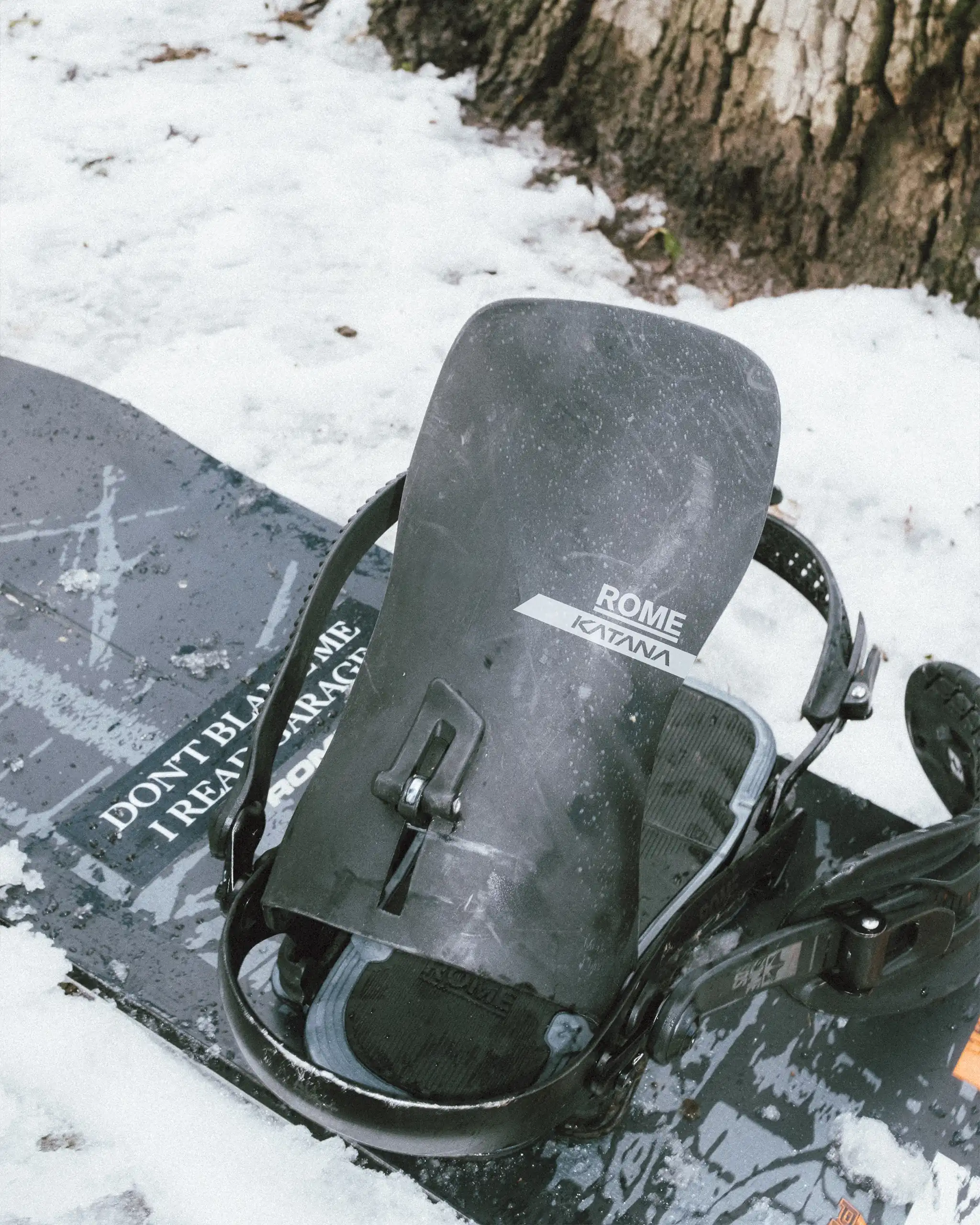 Katana Aw Snowboard Bindings - Black 2027 - Image 2