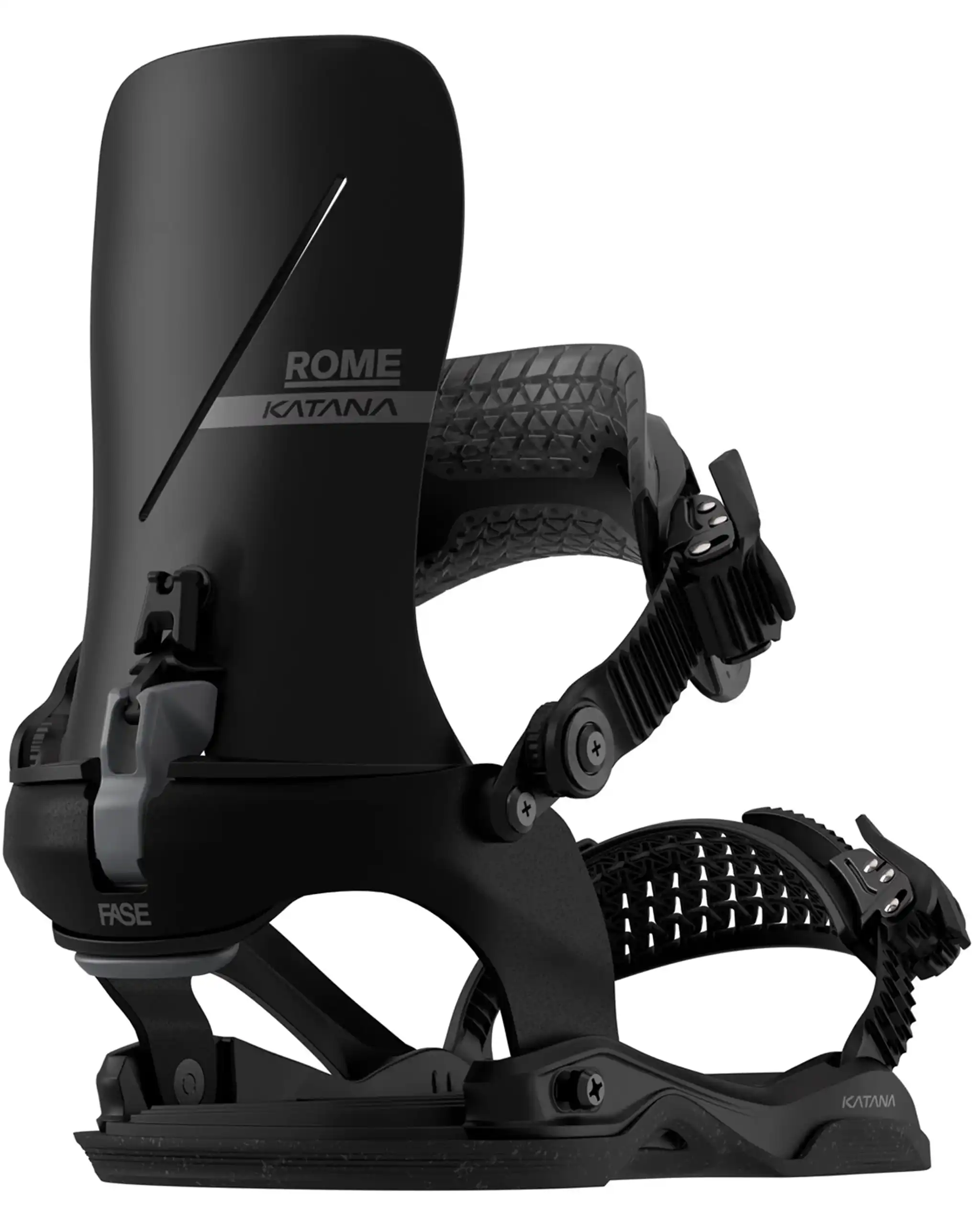 Katana Aw Fase Snowboard Bindings - Black 2027