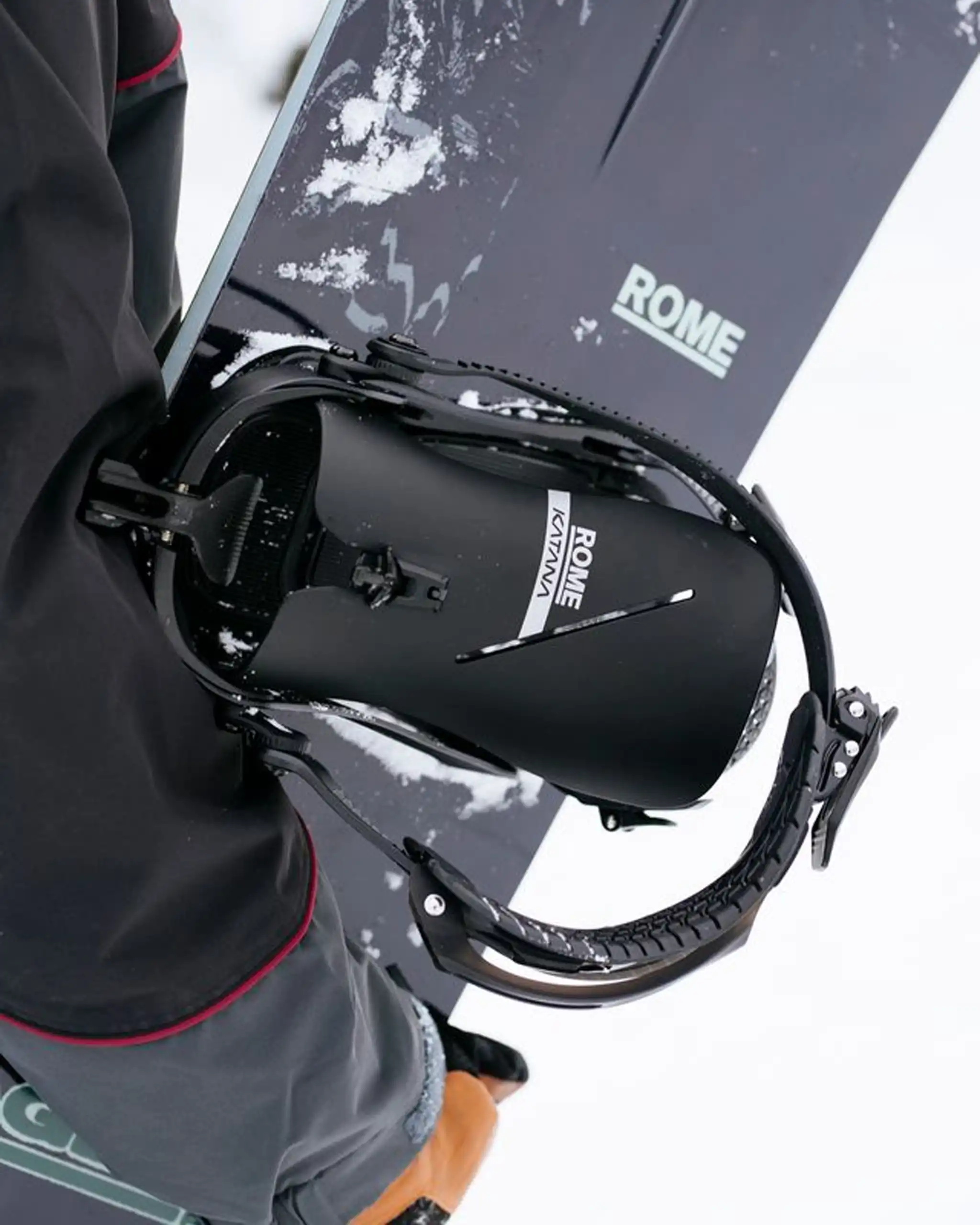 Katana Aw Fase Snowboard Bindings - Black 2027 - Image 2