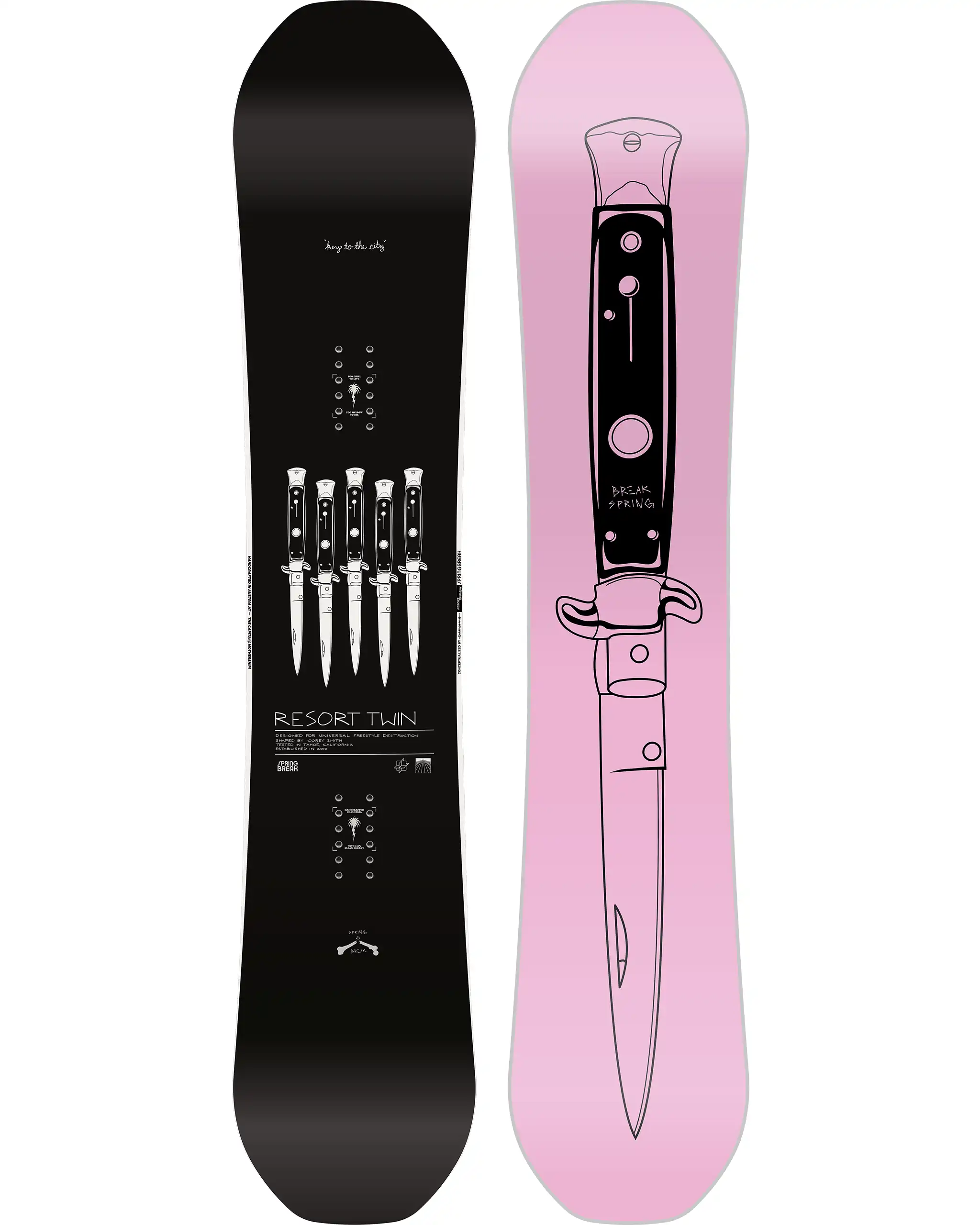 Spring Break Resort Twin Wide Snowboard 2027 - Image 2