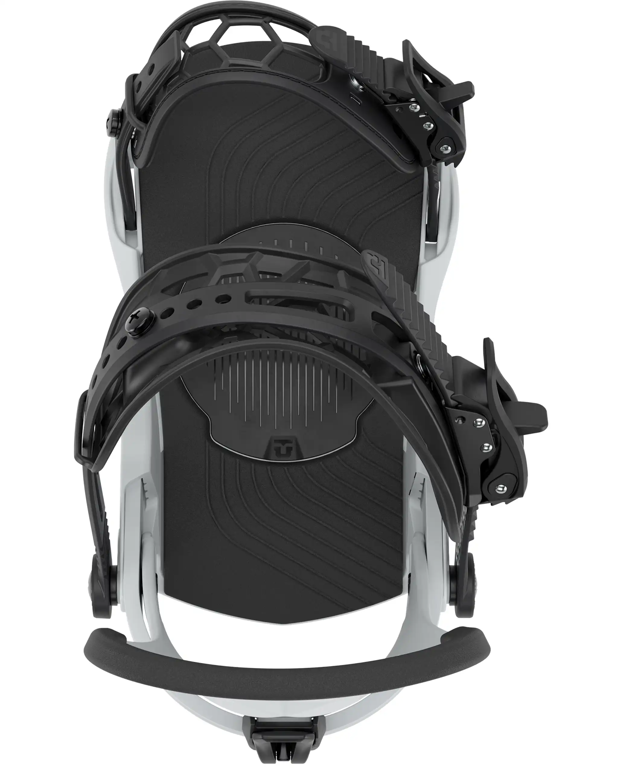 Rosa Womens Snowboard Bindings - Light Grey 2027 - Image 5