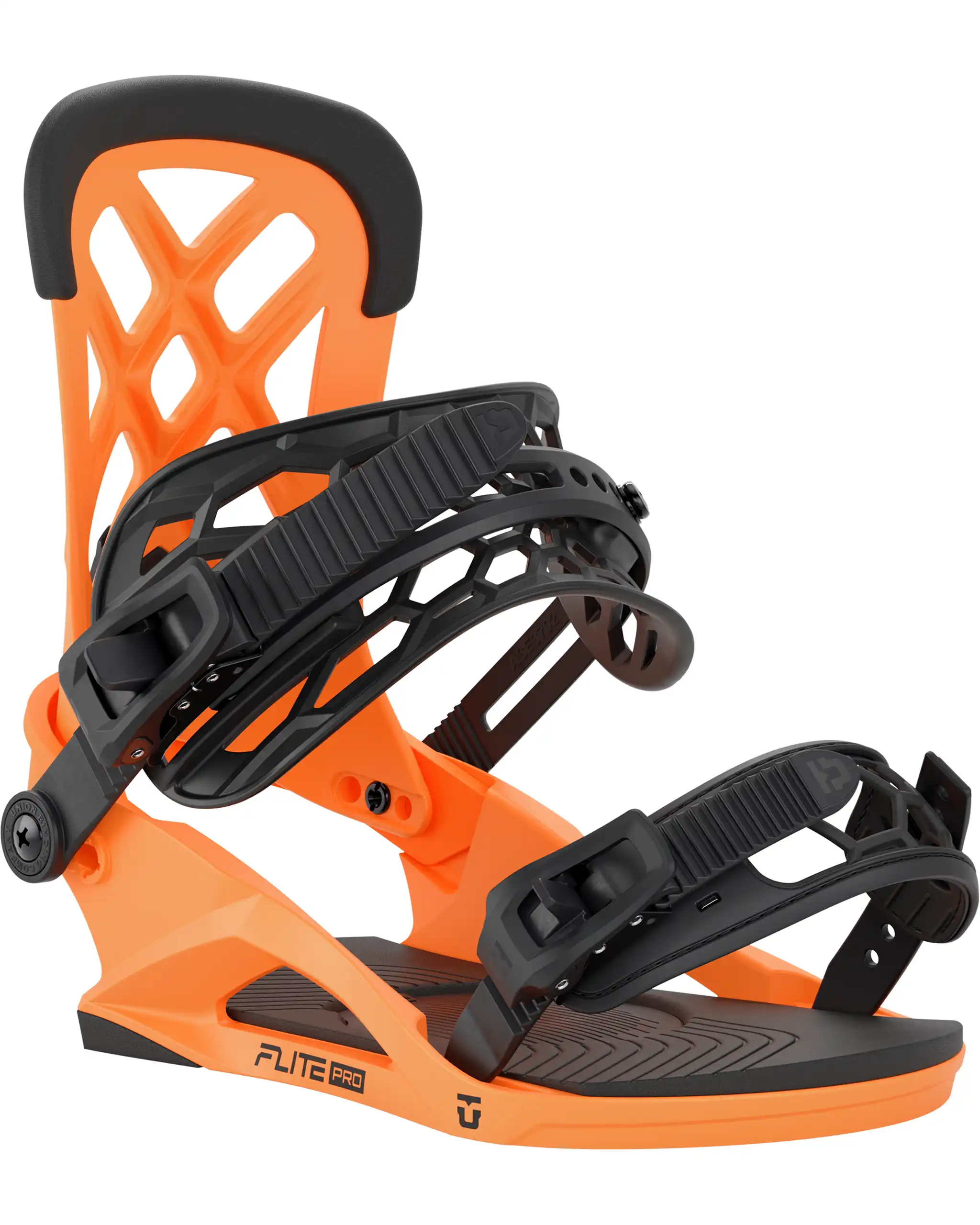 Flight Pro Snowboard Bindings - Orange 2027 - Image 2