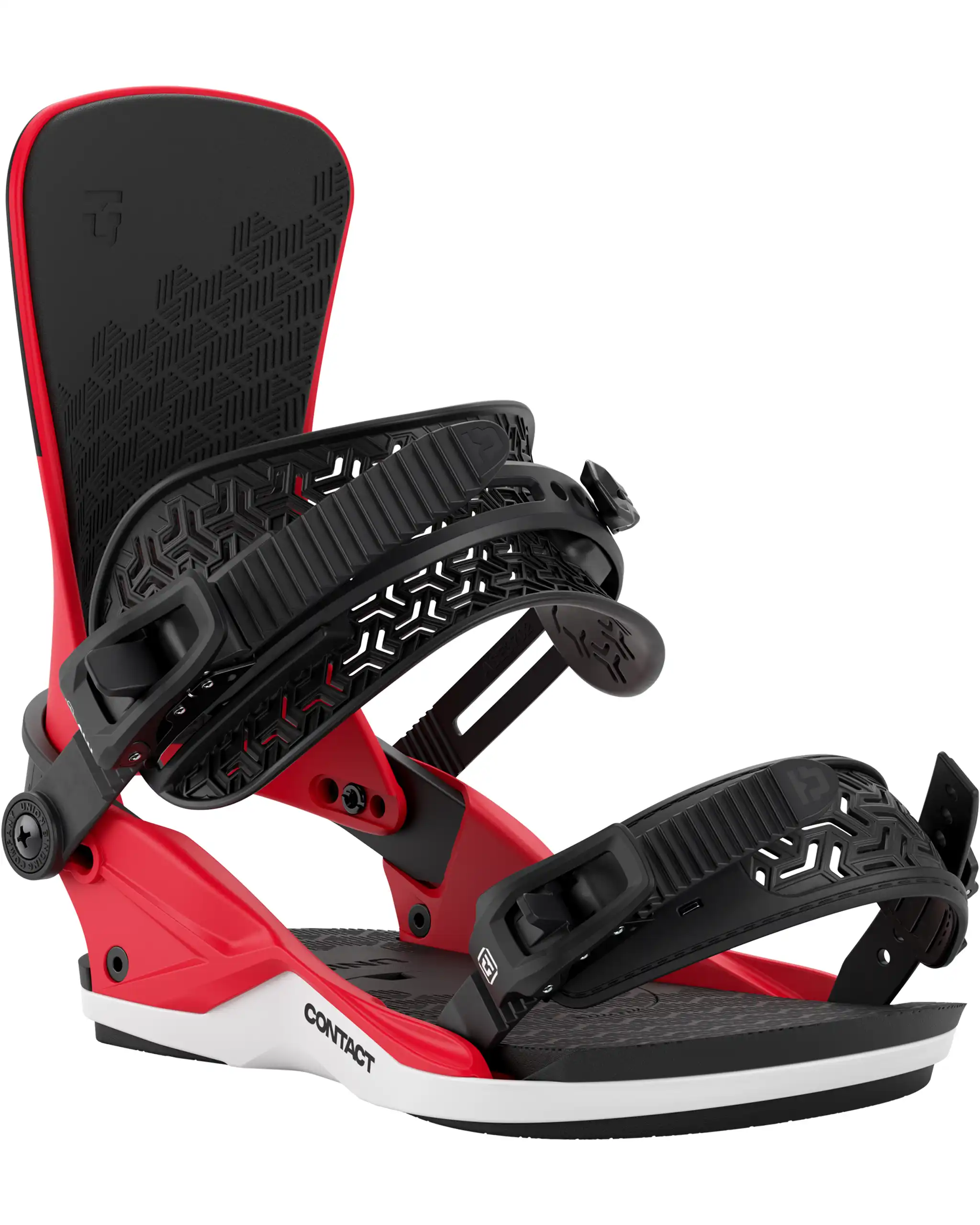 Contact Snowboard Bindings - Red 2027 - Image 2