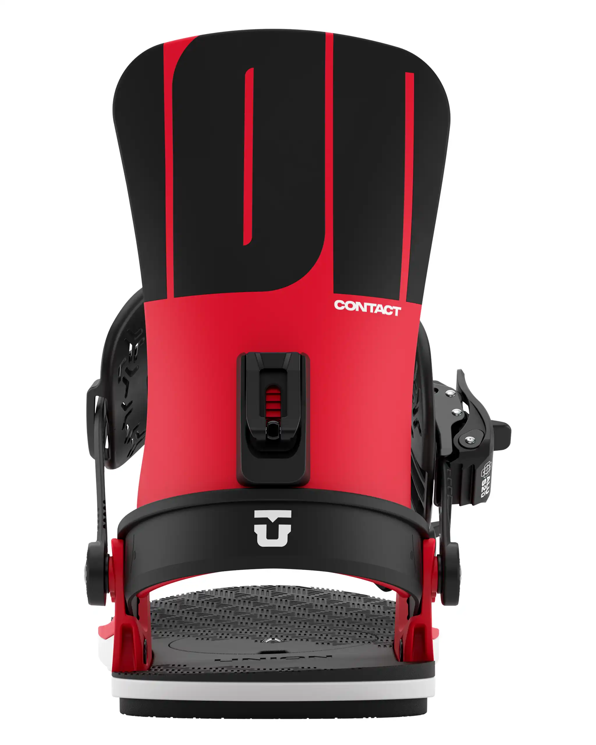 Contact Snowboard Bindings - Red 2027 - Image 4