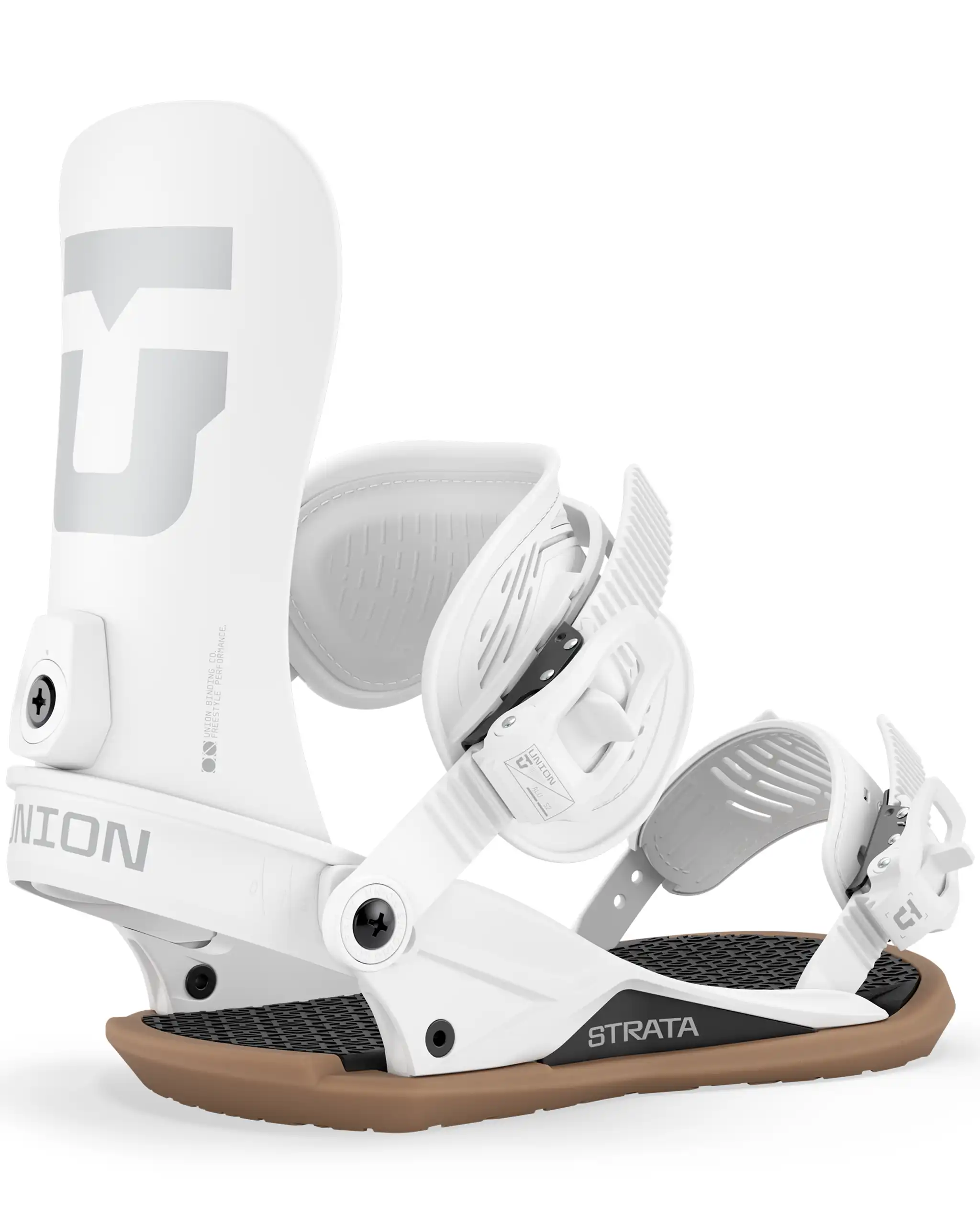 Strata Snowboard Bindings - White 2027