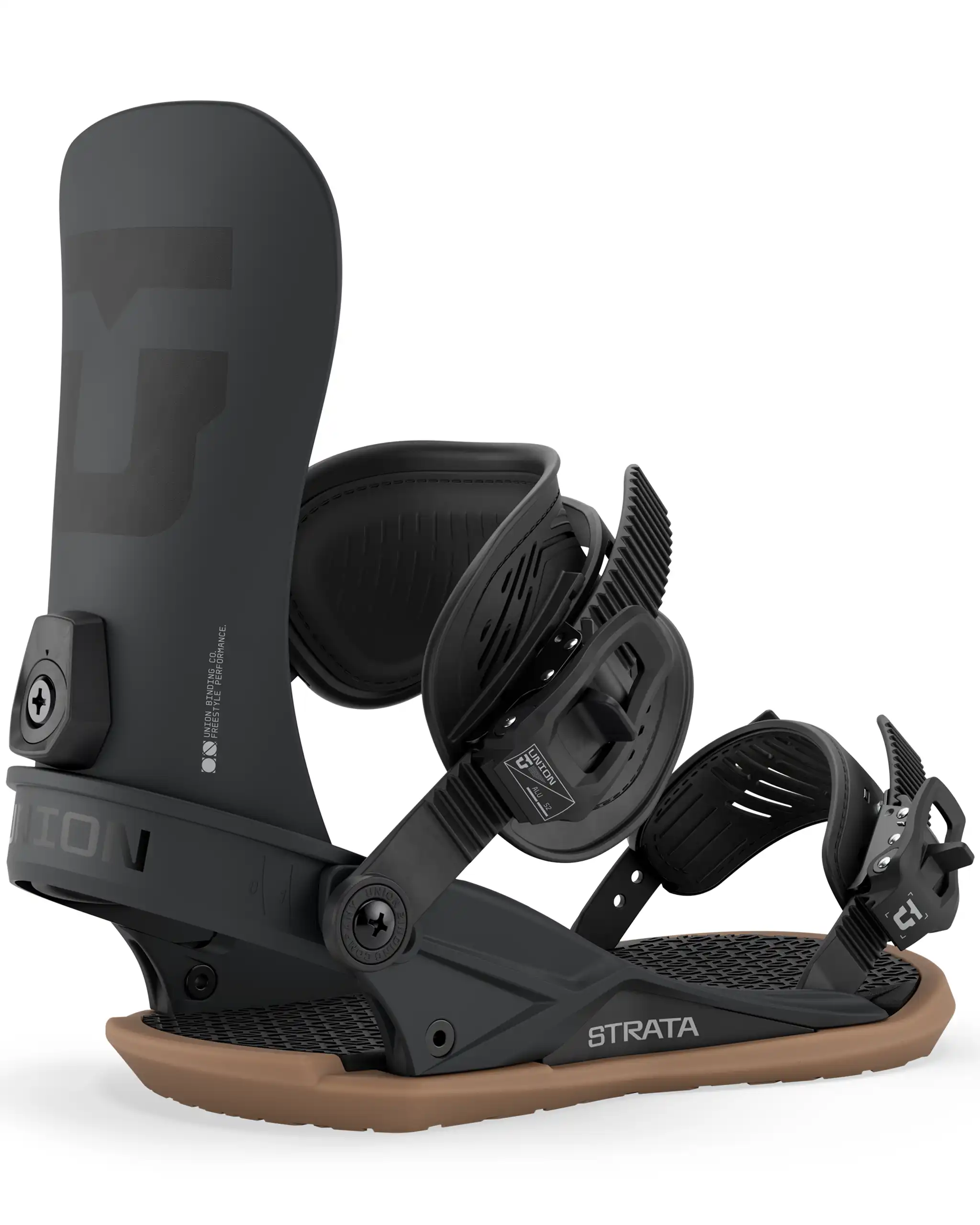 Strata Snowboard Bindings - Black 2027