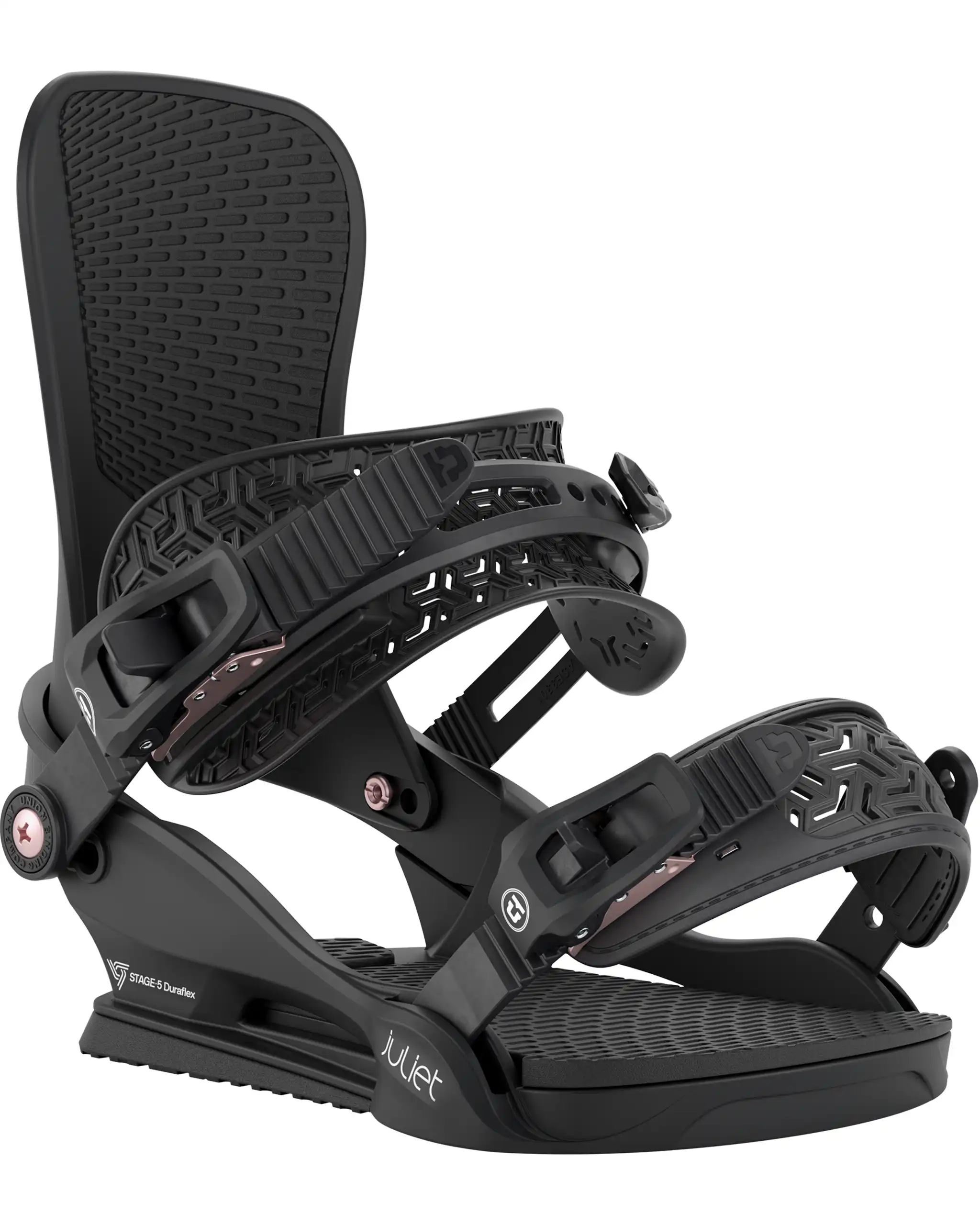 Juliet Women Snowboard Bindings - Black 2027 - Image 2