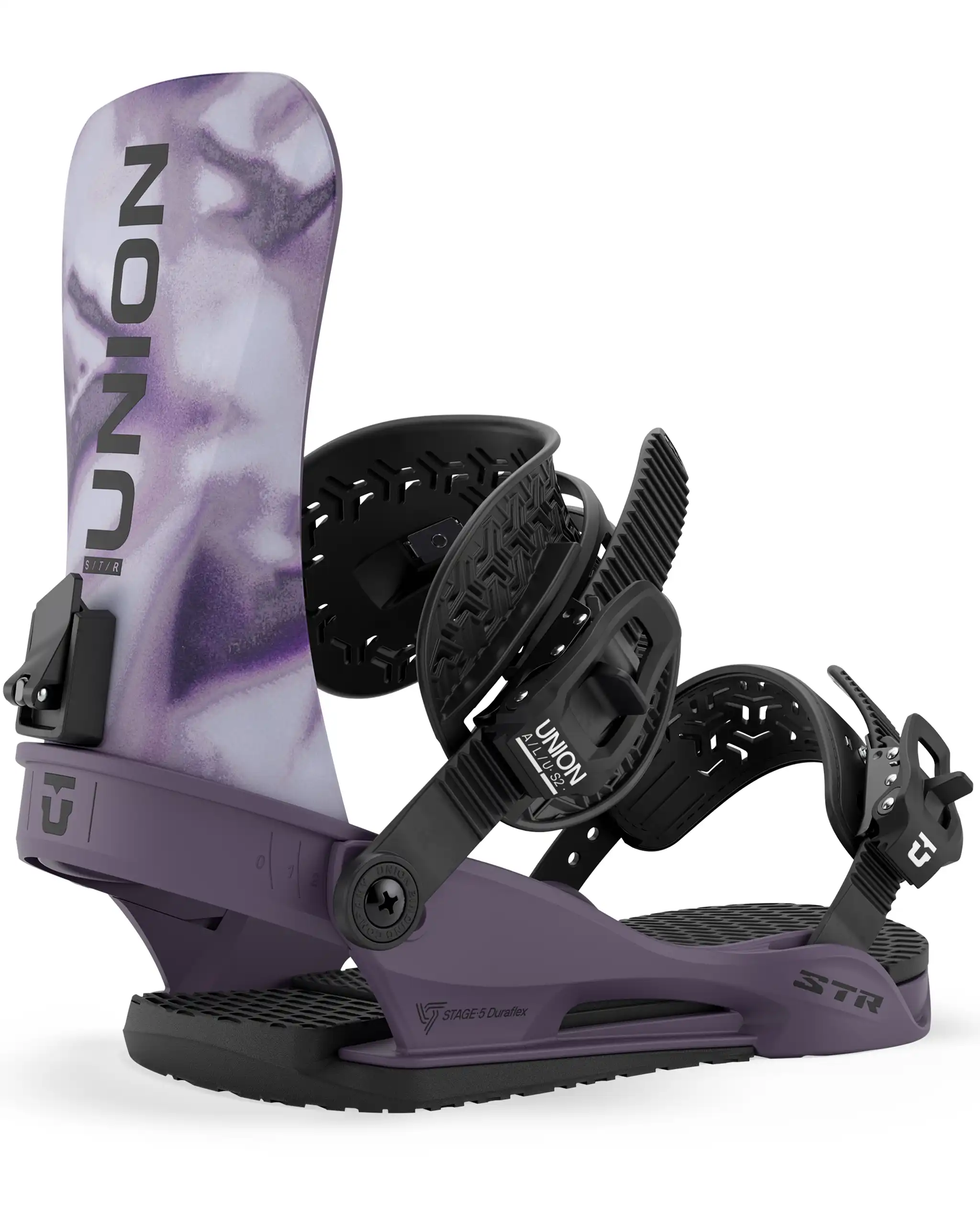Str Snowboard Bindings - Purple 2027